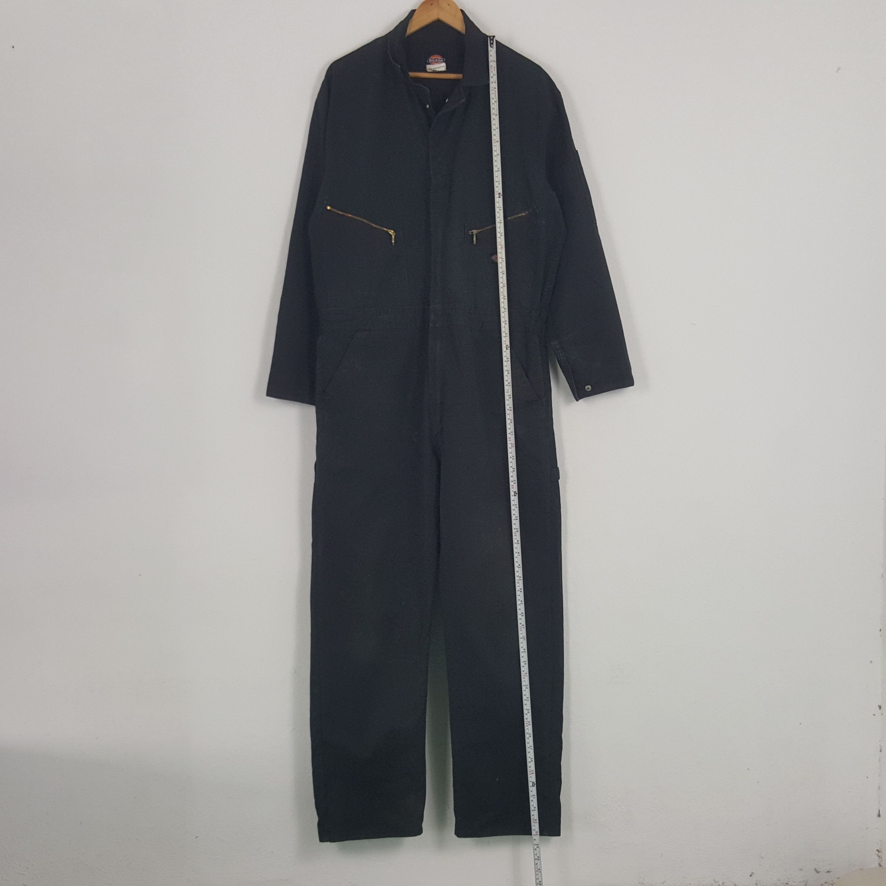 Dickies × Vintage Vintage Dickies American Punk Style Skull Coverall Jacket Size US L / EU 52-54 / 3 - 7 Thumbnail