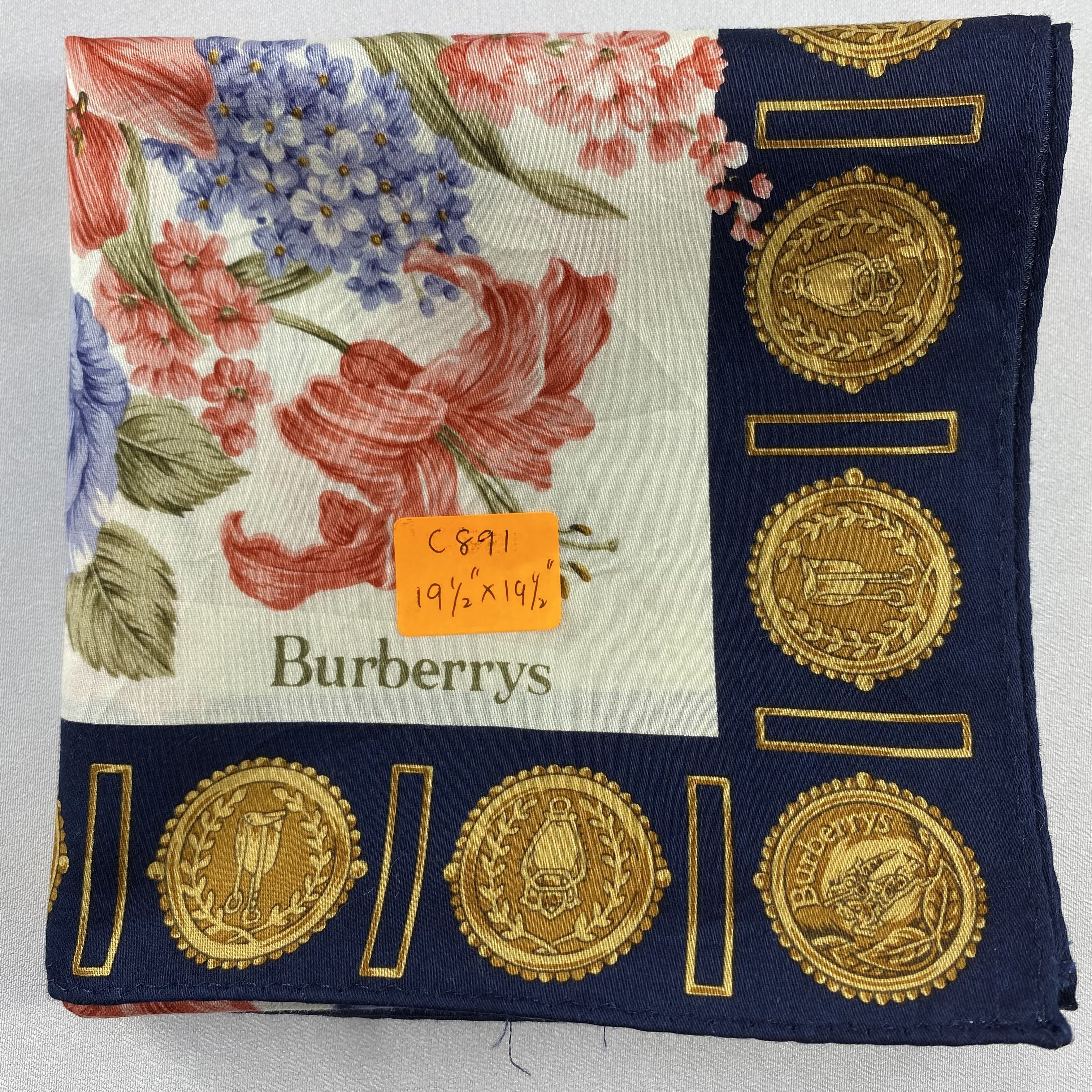 Burberry Burberry Handkerchief / Bandana / Neckerchief C891 Size ONE SIZE - 8 Thumbnail