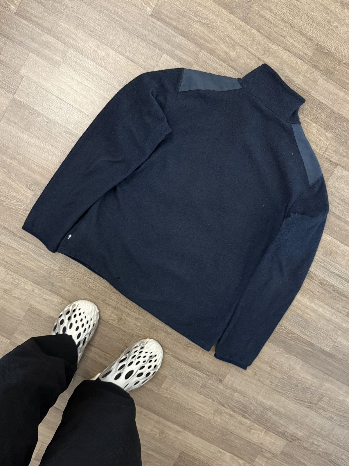 Fjallraven Fjallraven Sten Navy Outdoor Gorpcore Fleece Jacket Size US L / EU 52-54 / 3 - 5 Thumbnail