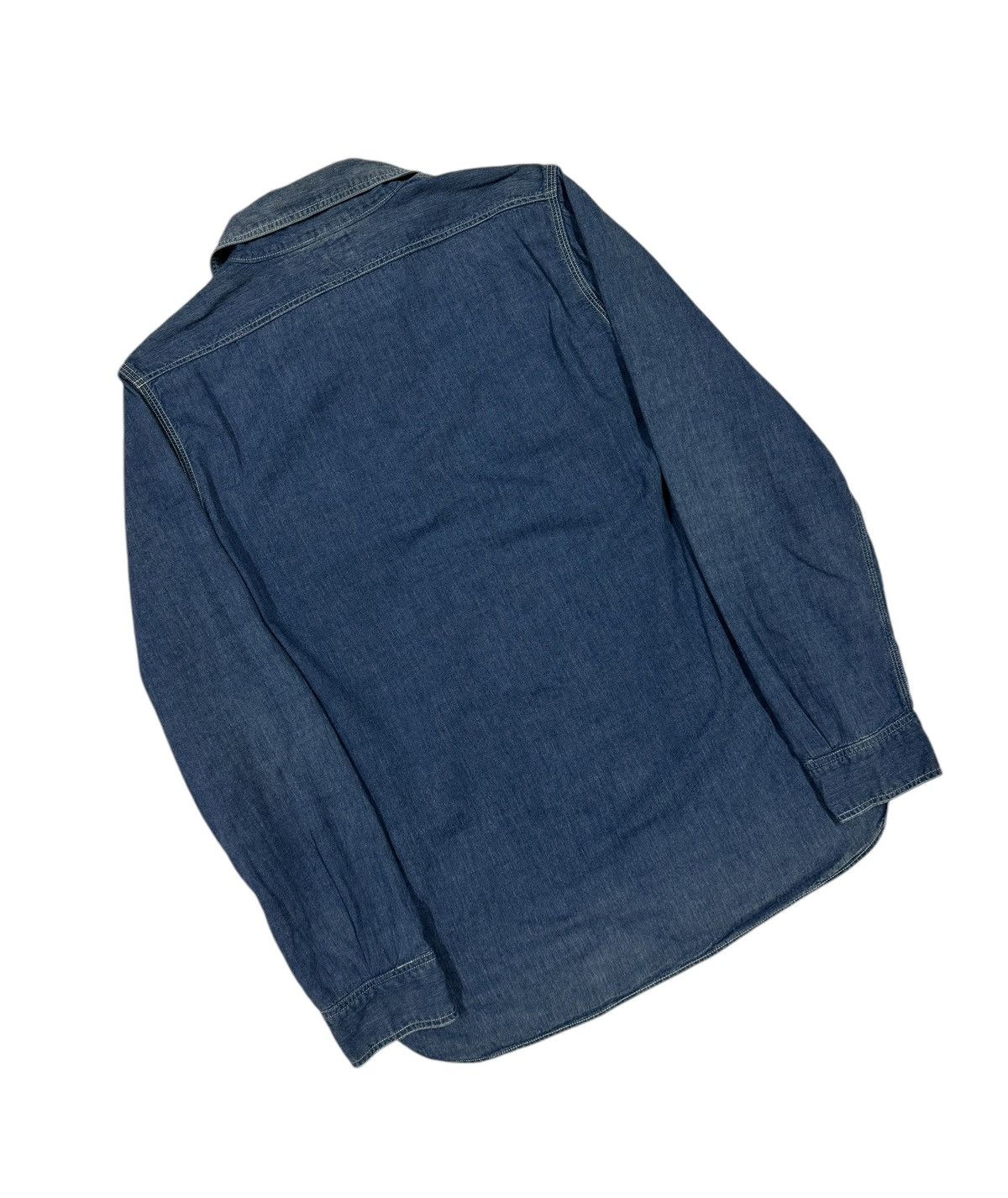 Orslow Orslow Ww11 Usn Inspired Chambray Blue Button Ups Size US S / EU 44-46 / 1 - 15 Thumbnail