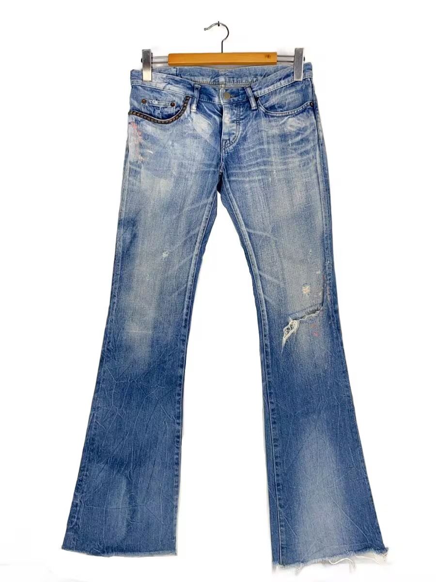 Hysteric Glamour Distressed Flared Denim Jeans Size US 31 - 1 Thumbnail