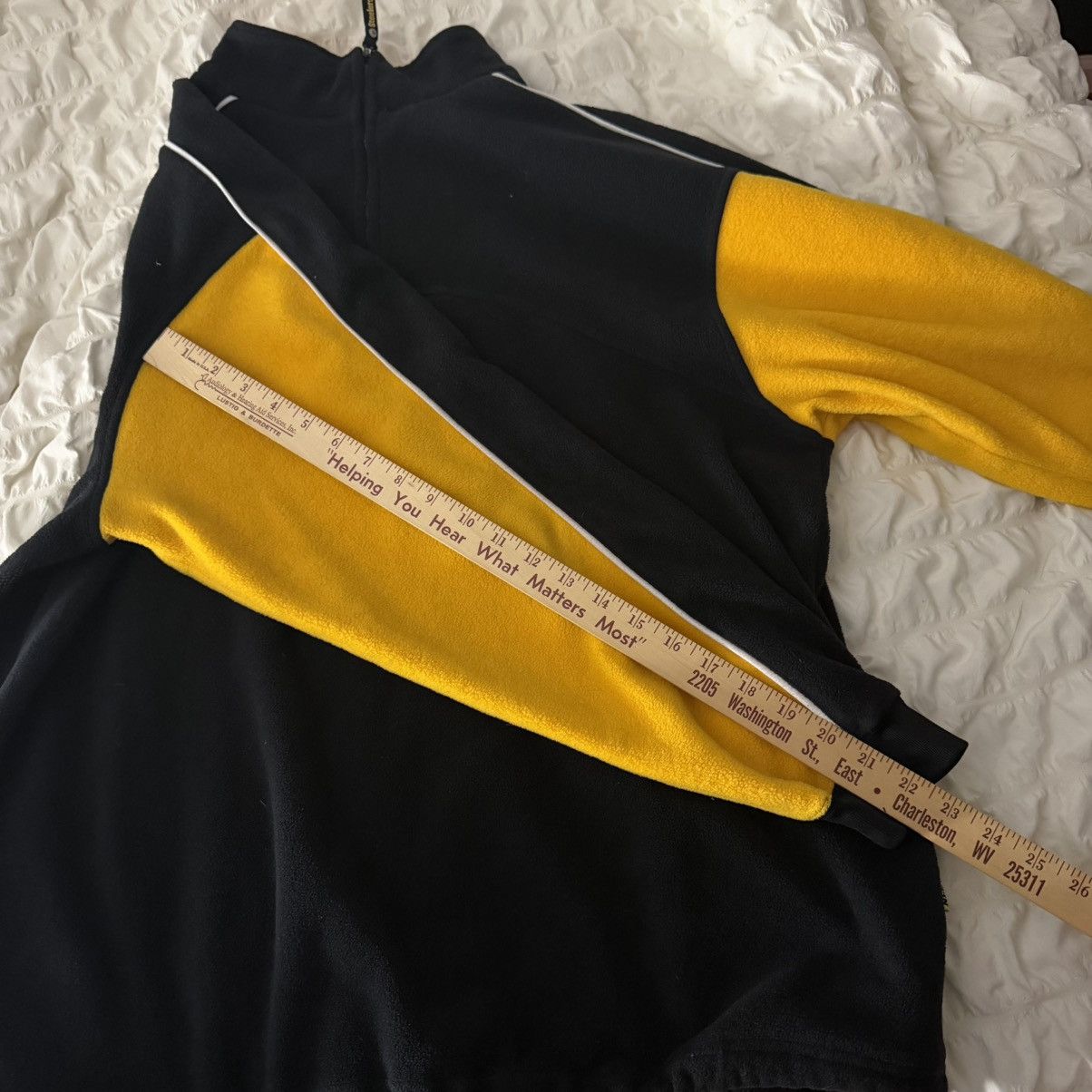 NFL NFL Pittsburgh Steelers Quarter Zip Fleece Size XL Size US XL / EU 56 / 4 - 9 Thumbnail