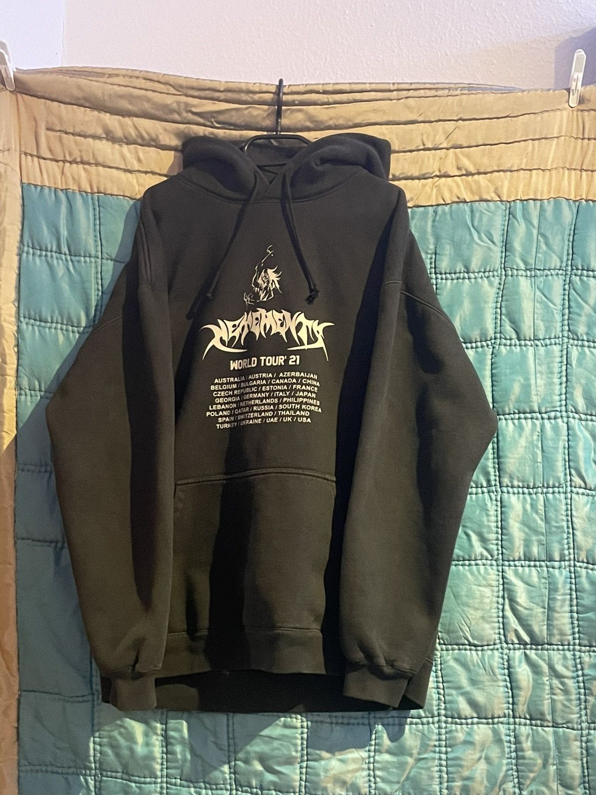 Vetements Vetements x Motörhead The World Is Yours Tour Hoodie