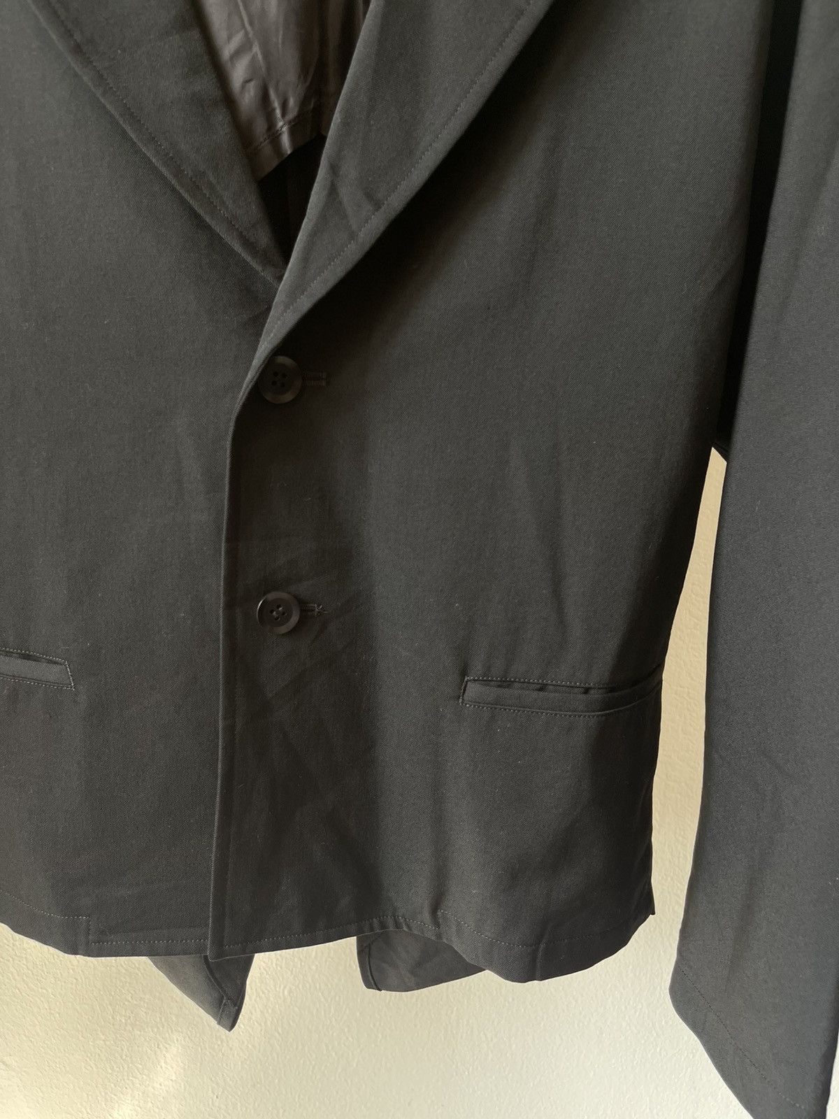 Yohji Yamamoto Yohi Yamamoto + Noir Asymentric Back Pocket Design 10 Size US S / EU 44-46 / 1 - 10 Thumbnail