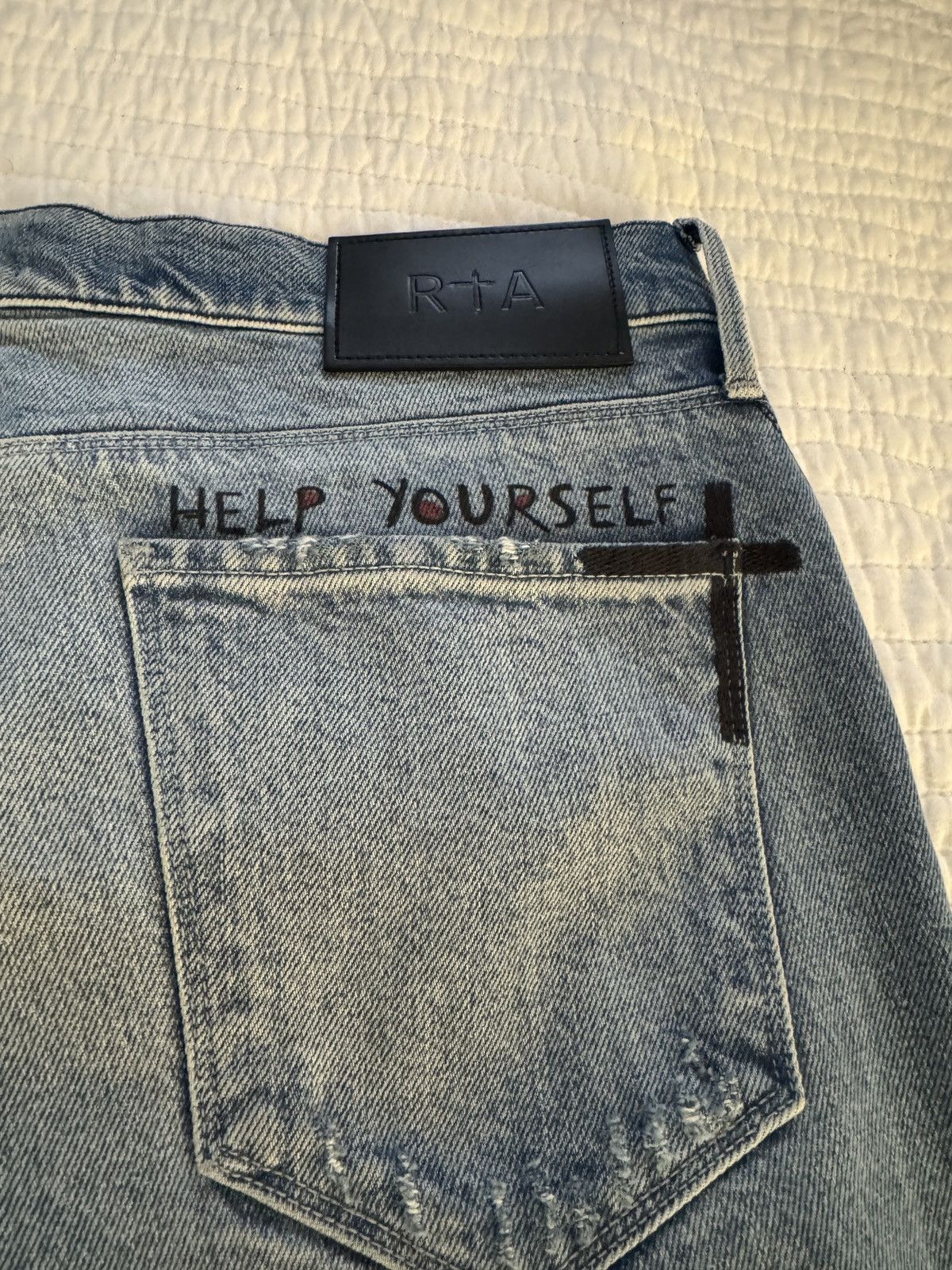 Rta RTA DENIM Size US 33 - 10 Thumbnail