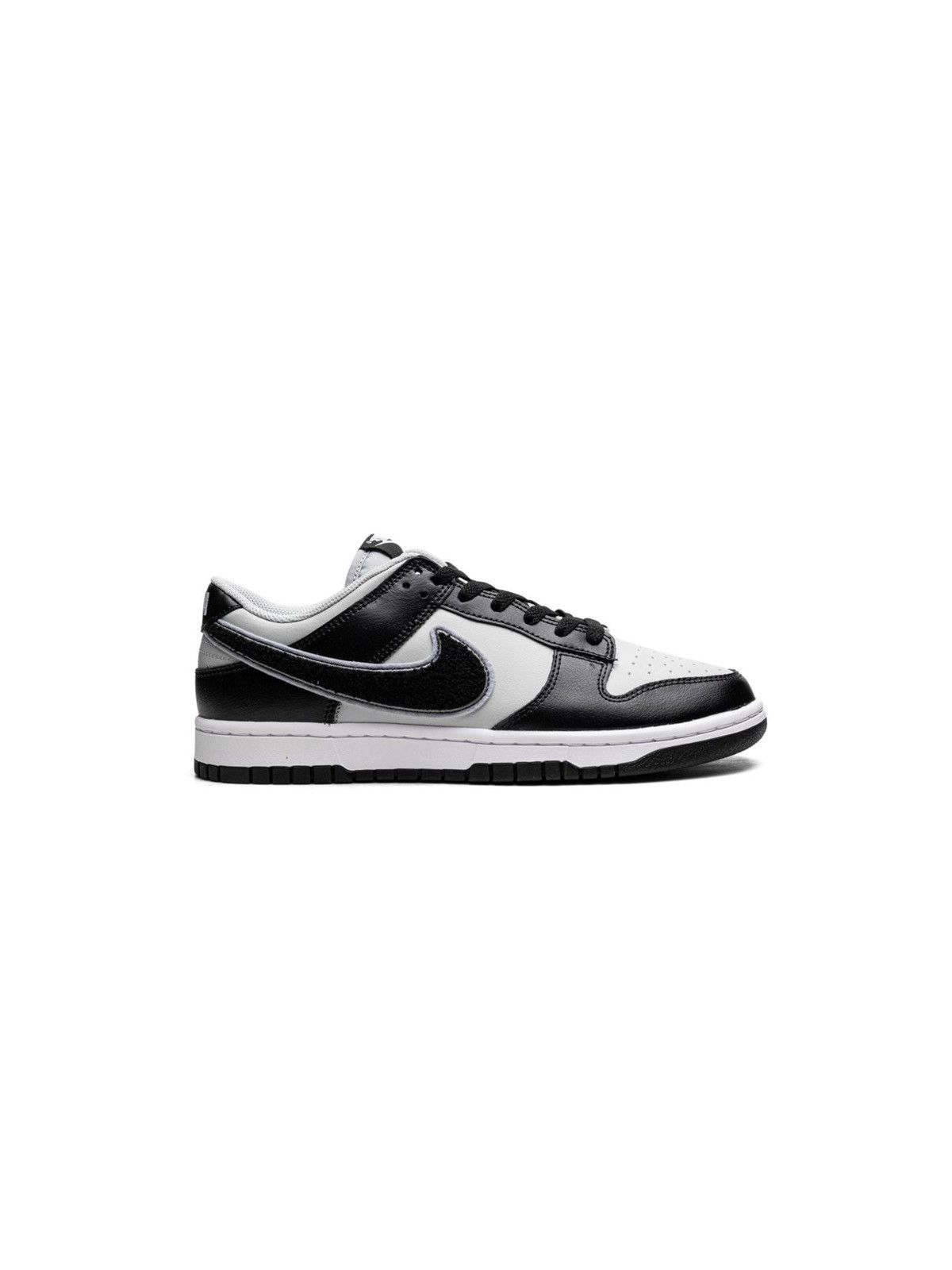 Nike Nike Dunk Low Chenille Swoosh Black Grey Size US 9 / EU 42 - 1 Thumbnail