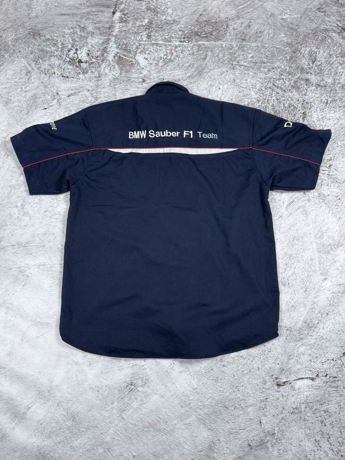 BMW × Vintage Vintage BMW Petronas Racing F-1 Button Up Shirt Size US XXL / EU 58 / 5 - 3 Thumbnail