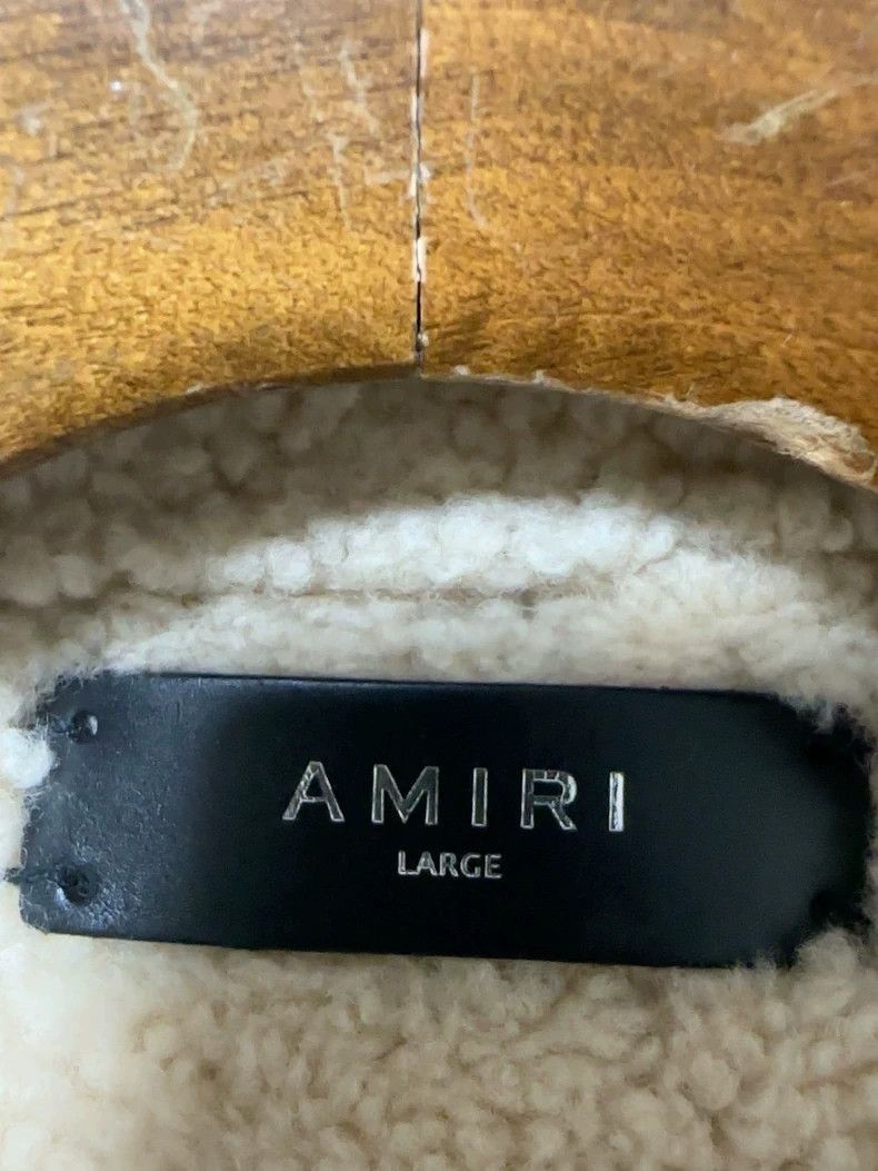 AMIRI Boris Kangaroo Leather Bidjan Saberi Cow Horse Leathe