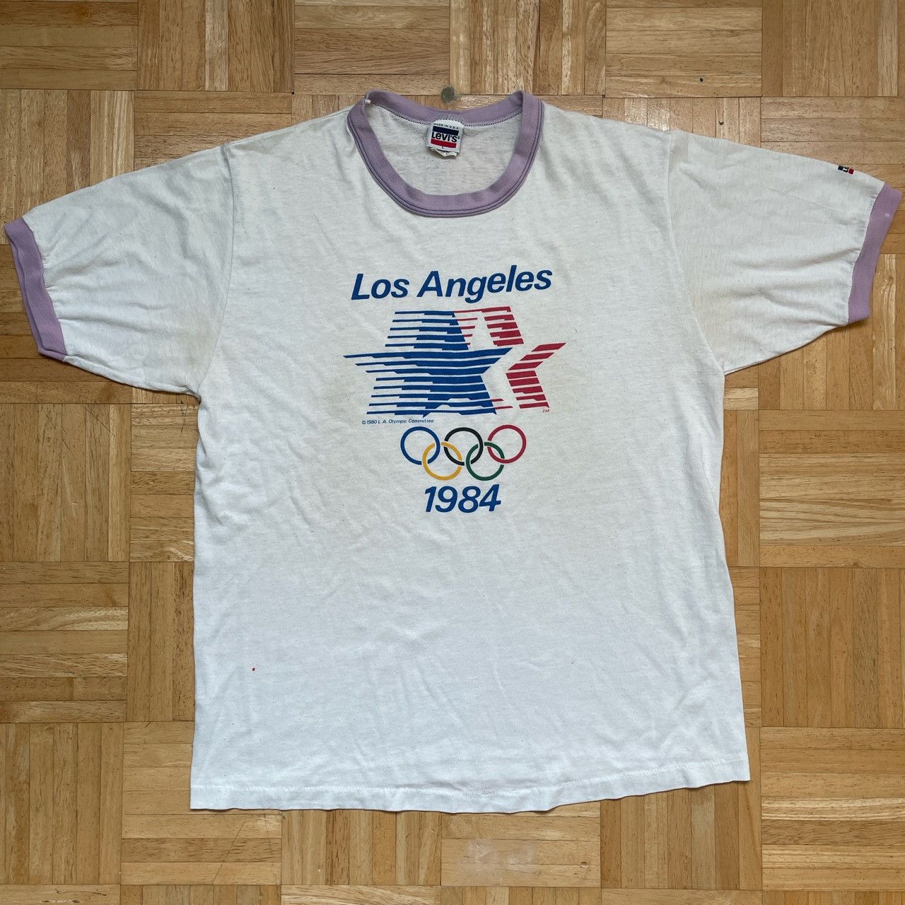 Levi's Vintage Clothing Vintage Levis Los Angeles 1984 Olympics Ringer