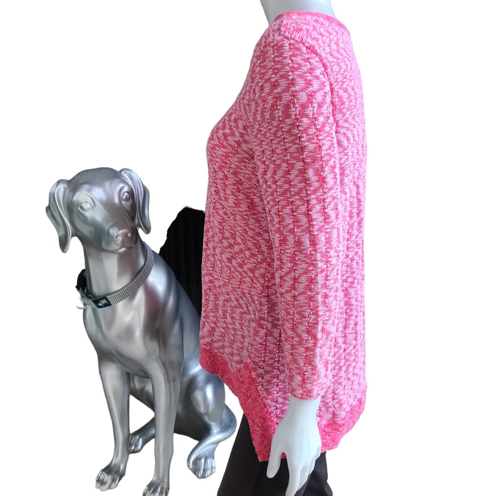 Habitat Habitat Knit Scoop Neck Long Sleeve Pink Shirt Women's Small Size S / US 4 / IT 40 - 3 Thumbnail