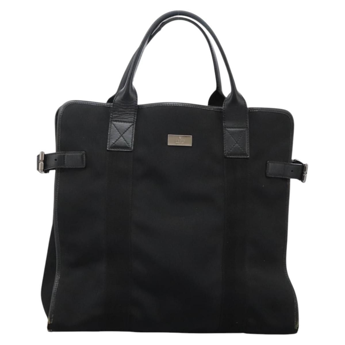 Gucci GUCCI Hand Bag Canvas Black Size ONE SIZE - 2 Thumbnail