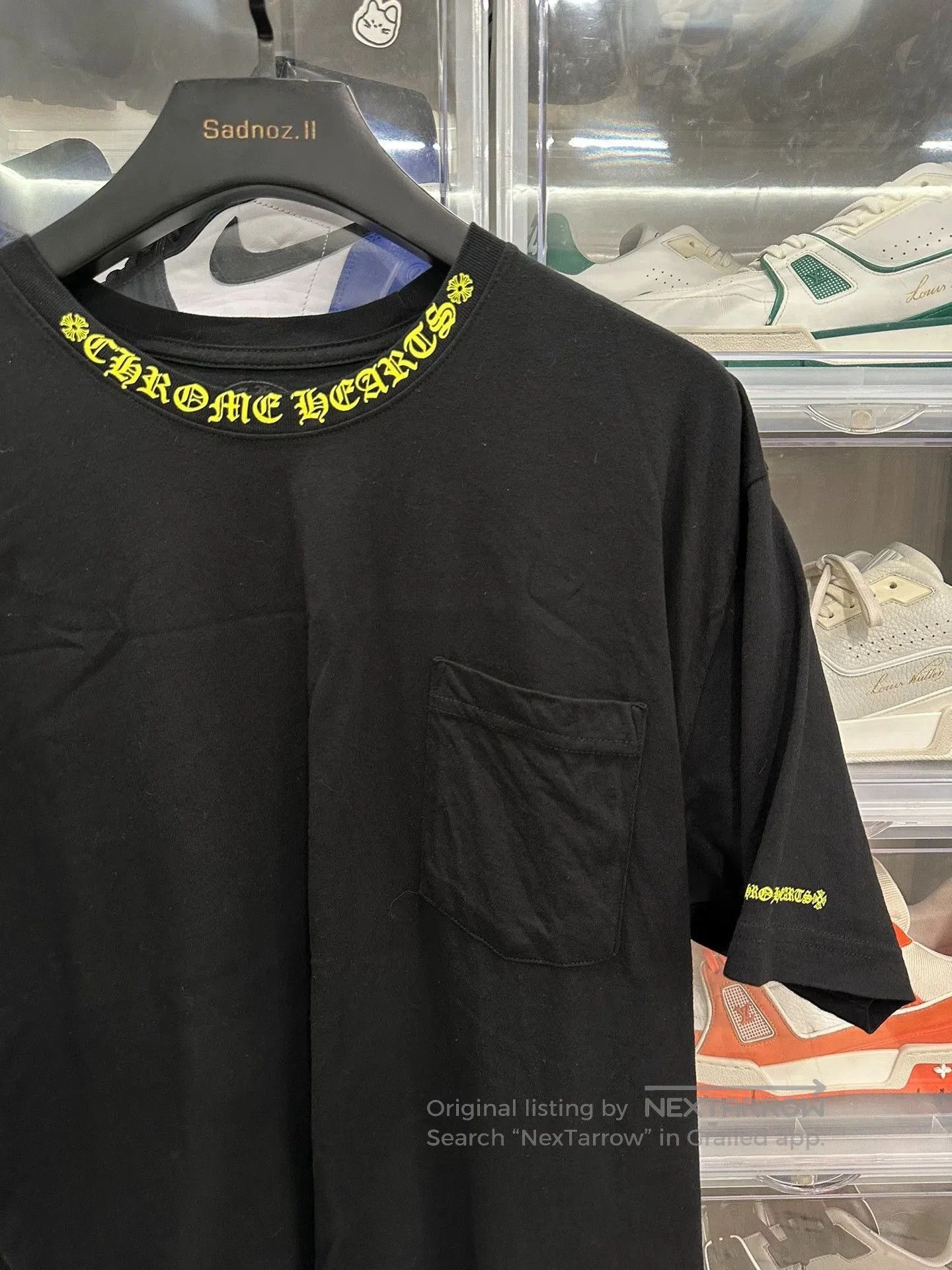 Chrome Hearts chrome hearts yellow lettering short sleeve t-shirt. Size US XL / EU 56 / 4 - 2 Thumbnail