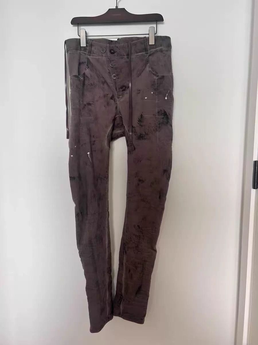 Boris Bidjan Saberi Boris Bidjan Saberi P13 TF Distressed Pants (24, 42/44cm) Size US 32 / EU 48 - 1 Thumbnail