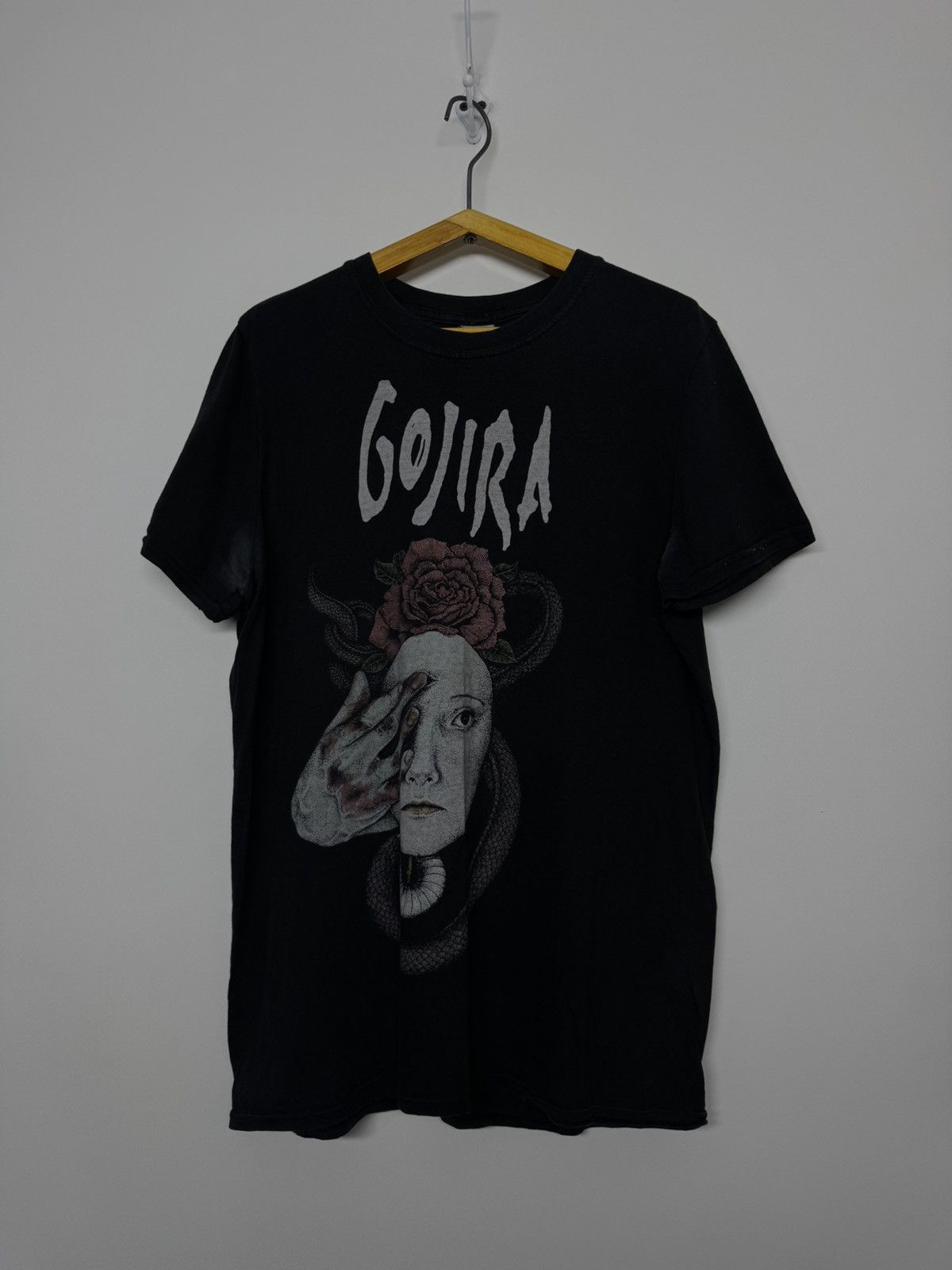 Gildan Vintage Gojira Shirt Metal Band Tee Mastodon Meshuggah Opeth Size US M / EU 48-50 / 2 - 4 Thumbnail