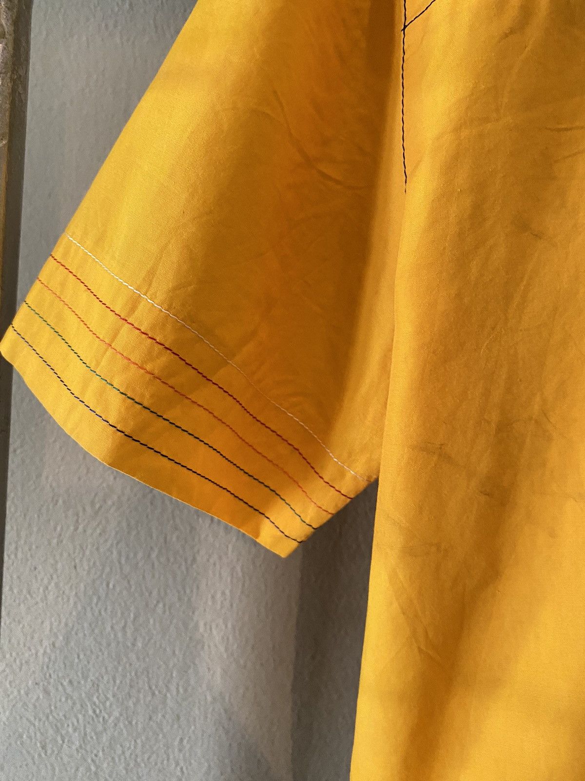 Chloe Chloé Vintage Vibrant Yellow Button-Up Top Size S / US 4 / IT 40 - 16 Thumbnail