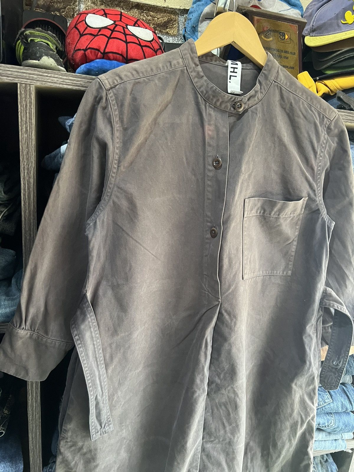 Margaret Howell 🔥Vintage Sun Faded Margaret Howell Half Button Long Jacket Size M / US 6-8 / IT 42-44 - 7 Thumbnail