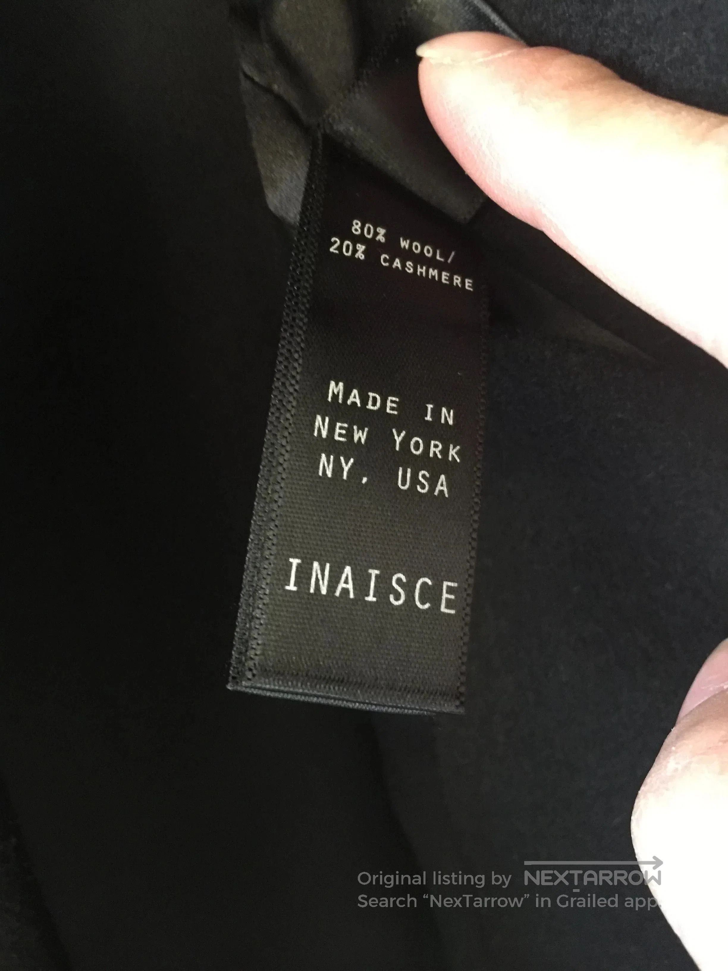 Inaisce INAISCE Wool Coat for Fall and Winter. Size US M / EU 48-50 / 2 - 9 Thumbnail