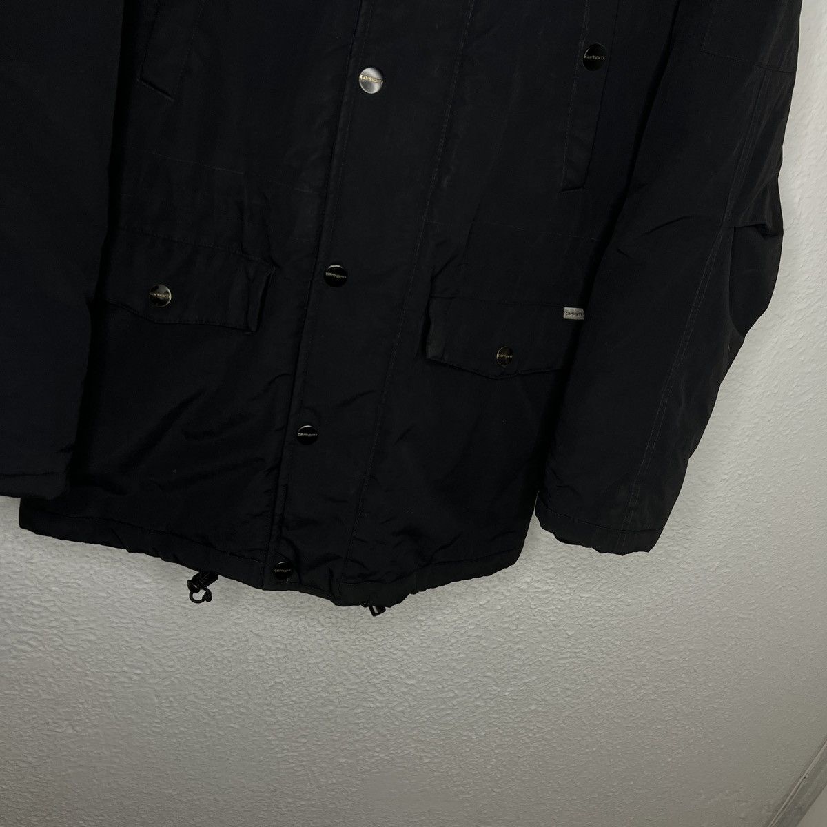 Carhartt Carhartt WiP Anchorage Parka Fur Winter Jacket Black Logo Size US M / EU 48-50 / 2 - 4 Thumbnail