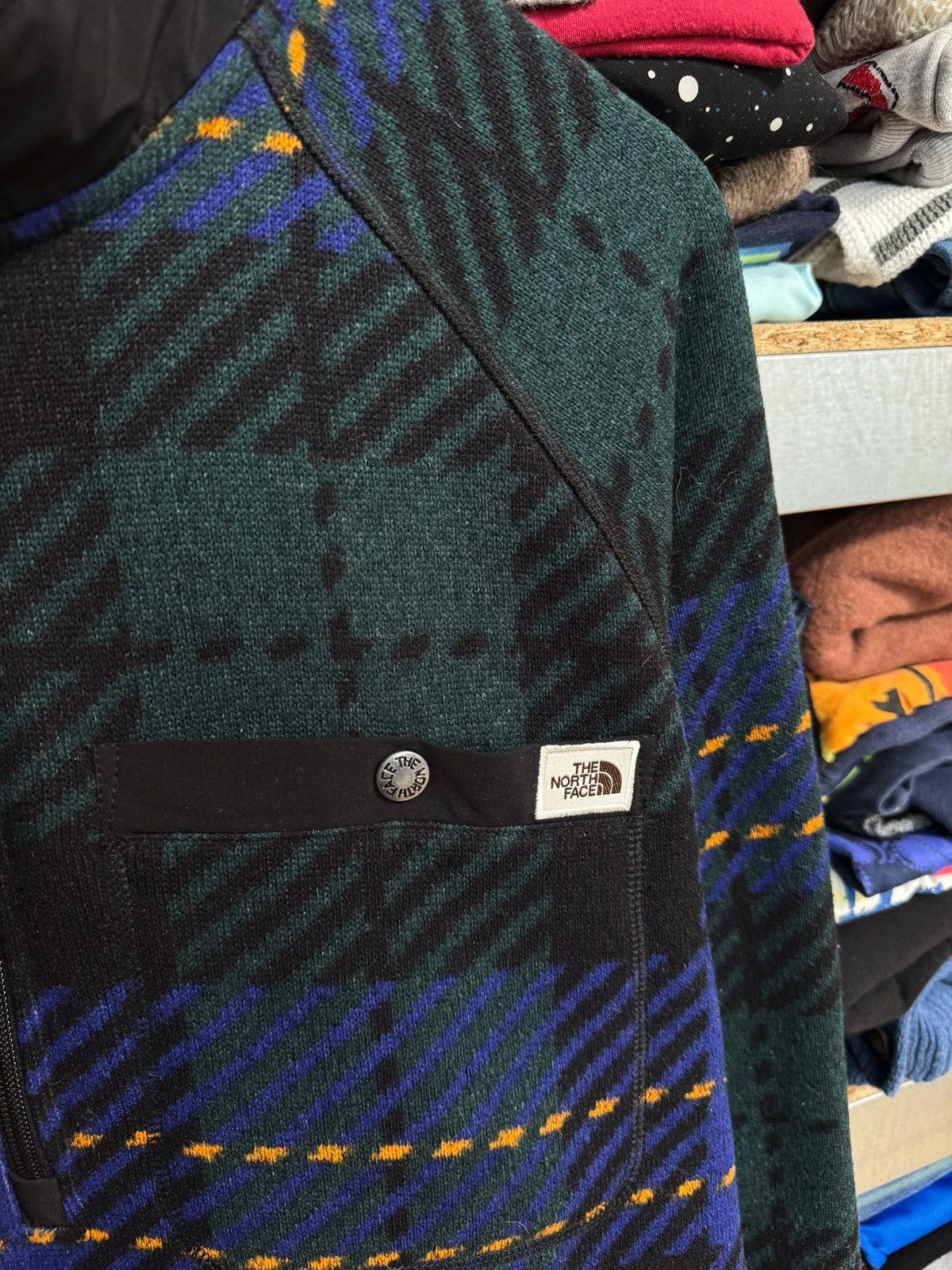 The North Face The North Face Gordon Lyons Plaid 1/4 Zip Jacket Fleece XL Size US XL / EU 56 / 4 - 3 Thumbnail