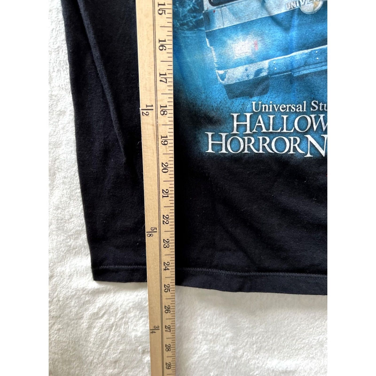 Vintage Universal Studios Halloween Horror Nights T-Shirt Mens Small Black Slashers 2017 Size US S / EU 44-46 / 1 - 3 Thumbnail