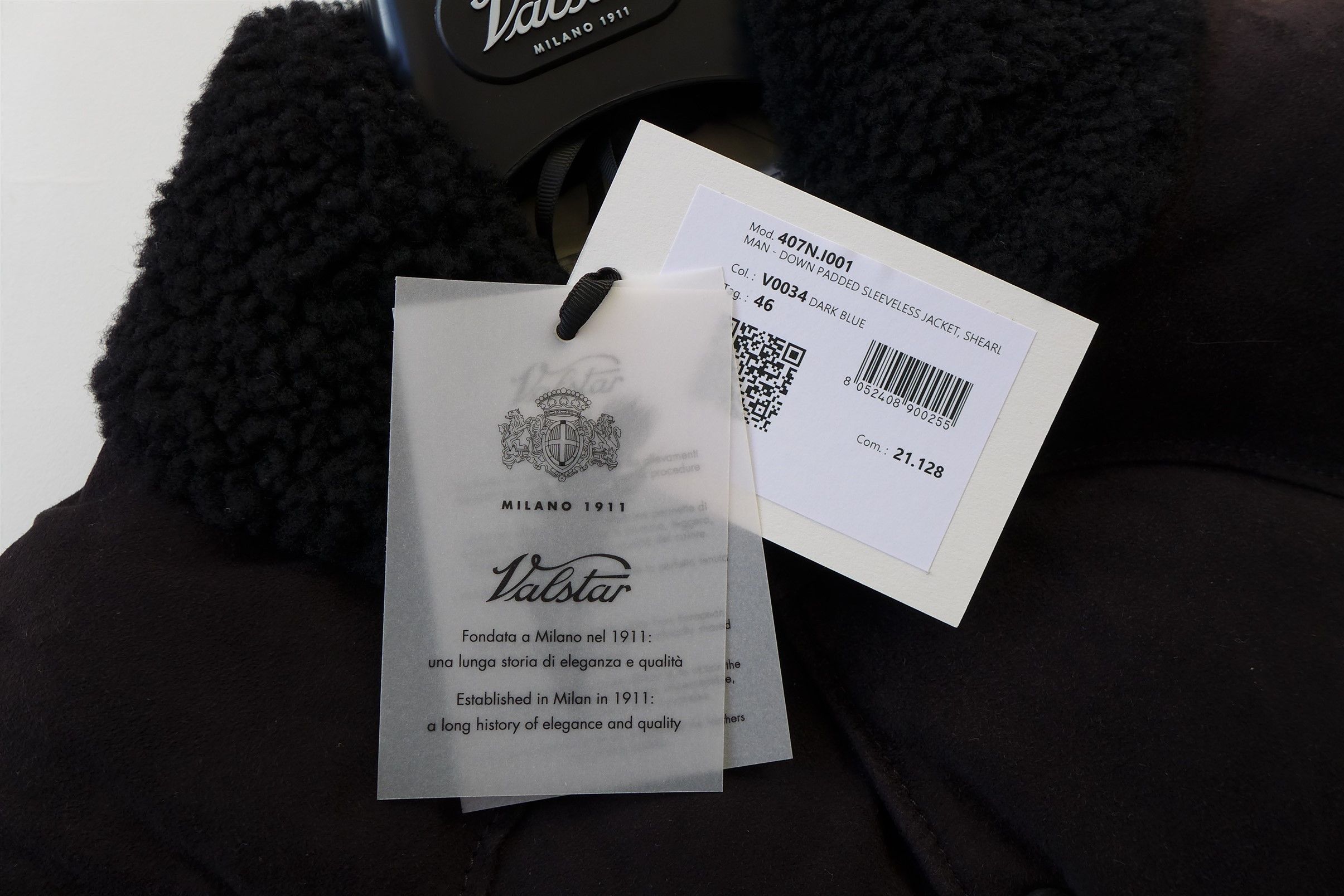 Valstar Valstar Down Vest - Dark Blue Suede - Size 46 Size US S / EU 44-46 / 1 - 17 Thumbnail