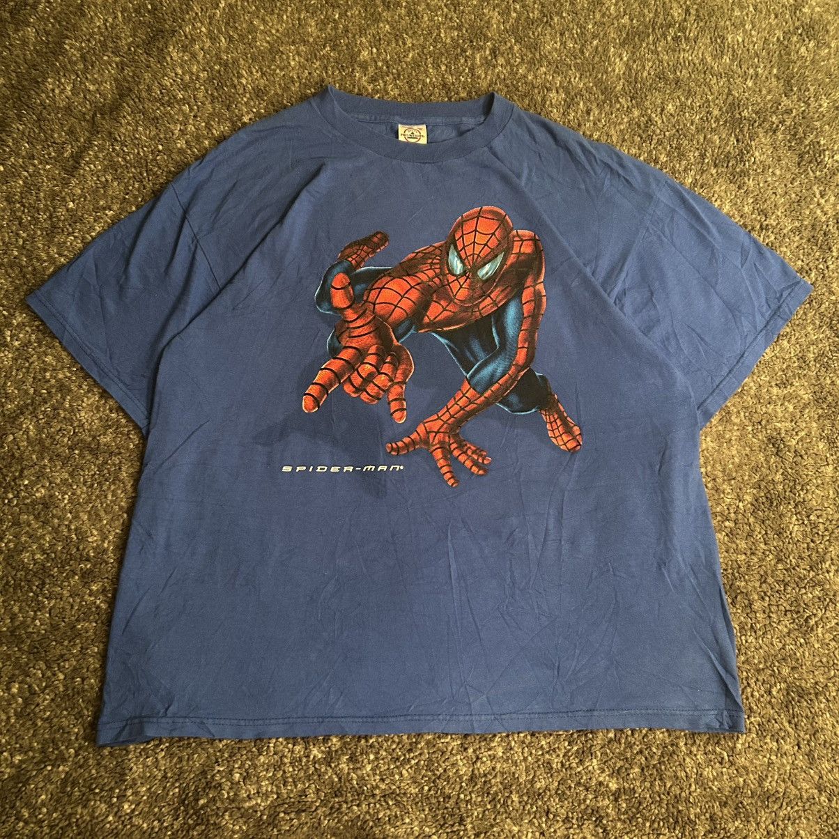Delta Vintage 2002 Y2K Spider-Man Promo T-Shirt Puff Print Size XL Size US XL / EU 56 / 4 - 1 Thumbnail