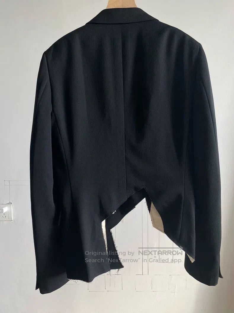 Comme des Garcons COMME des GARCONS Asymmetric Wool Blazer. Size US XS / EU 42 / 0 - 2 Thumbnail