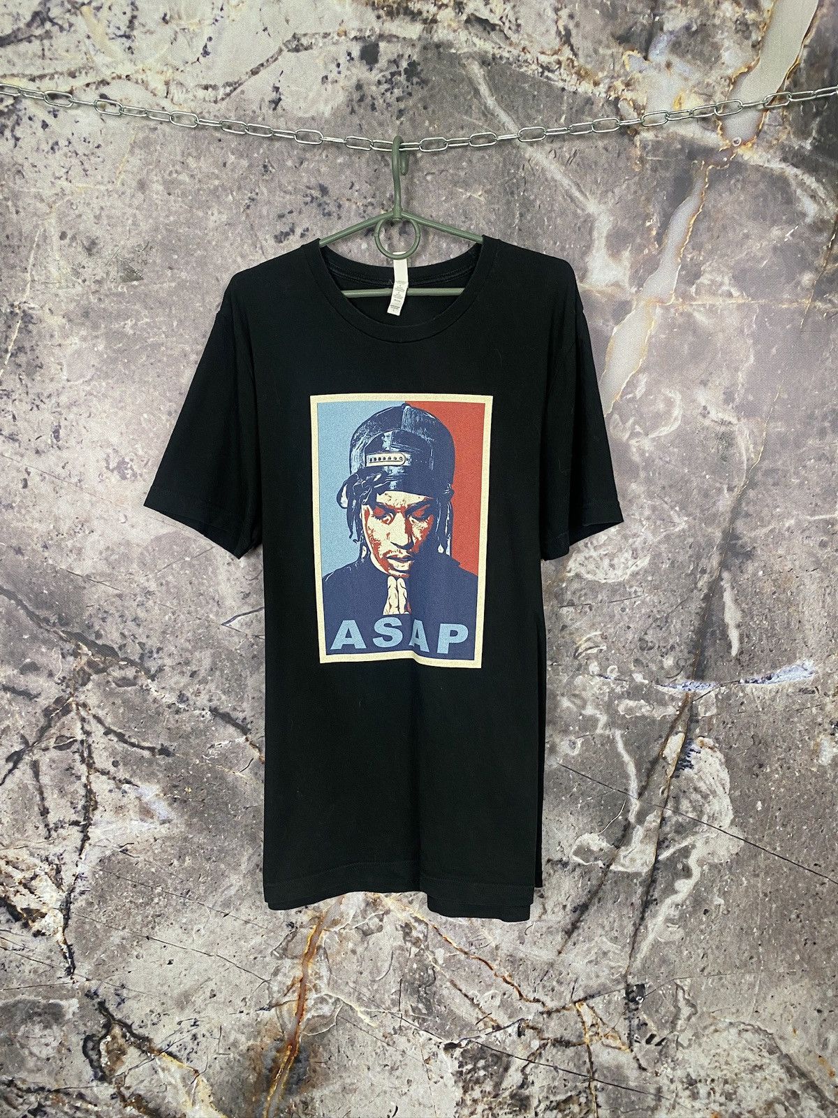 A$AP Rocky × Rap Tees × Streetwear A$AP Rocky x Fuck You Finger
