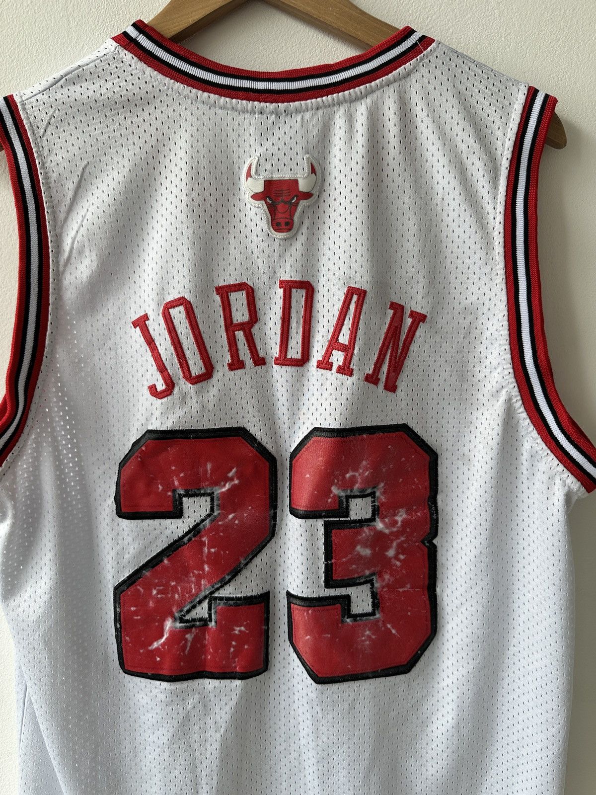 NBA × Nike Nike Michael Jordan #23 1984 Chicago Bulls NBA Jersey Size US L / EU 52-54 / 3 - 11 Thumbnail