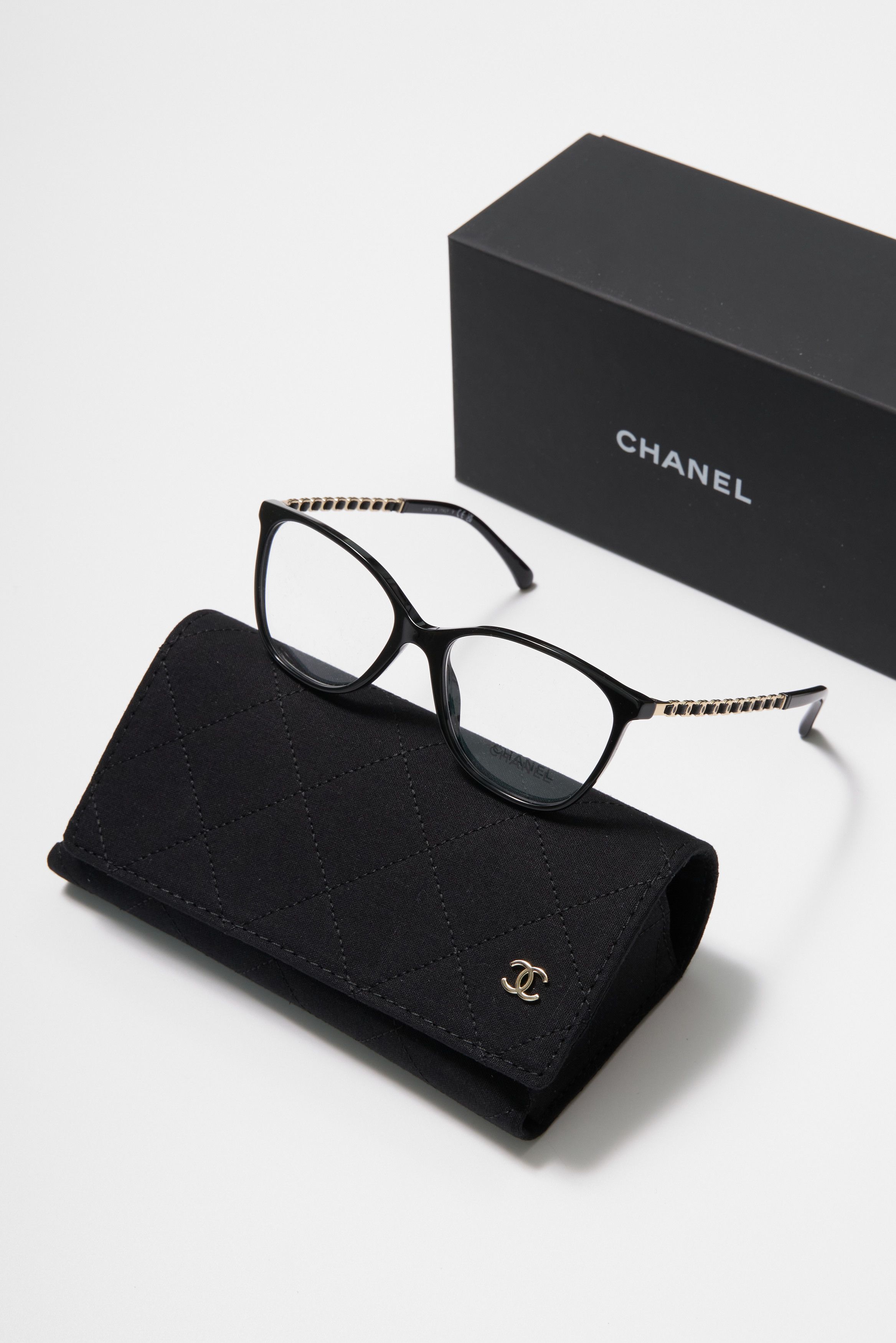Chanel CHANEL OCH3408Q C622 Sunglasses BLACK Size ONE SIZE - 1 Thumbnail