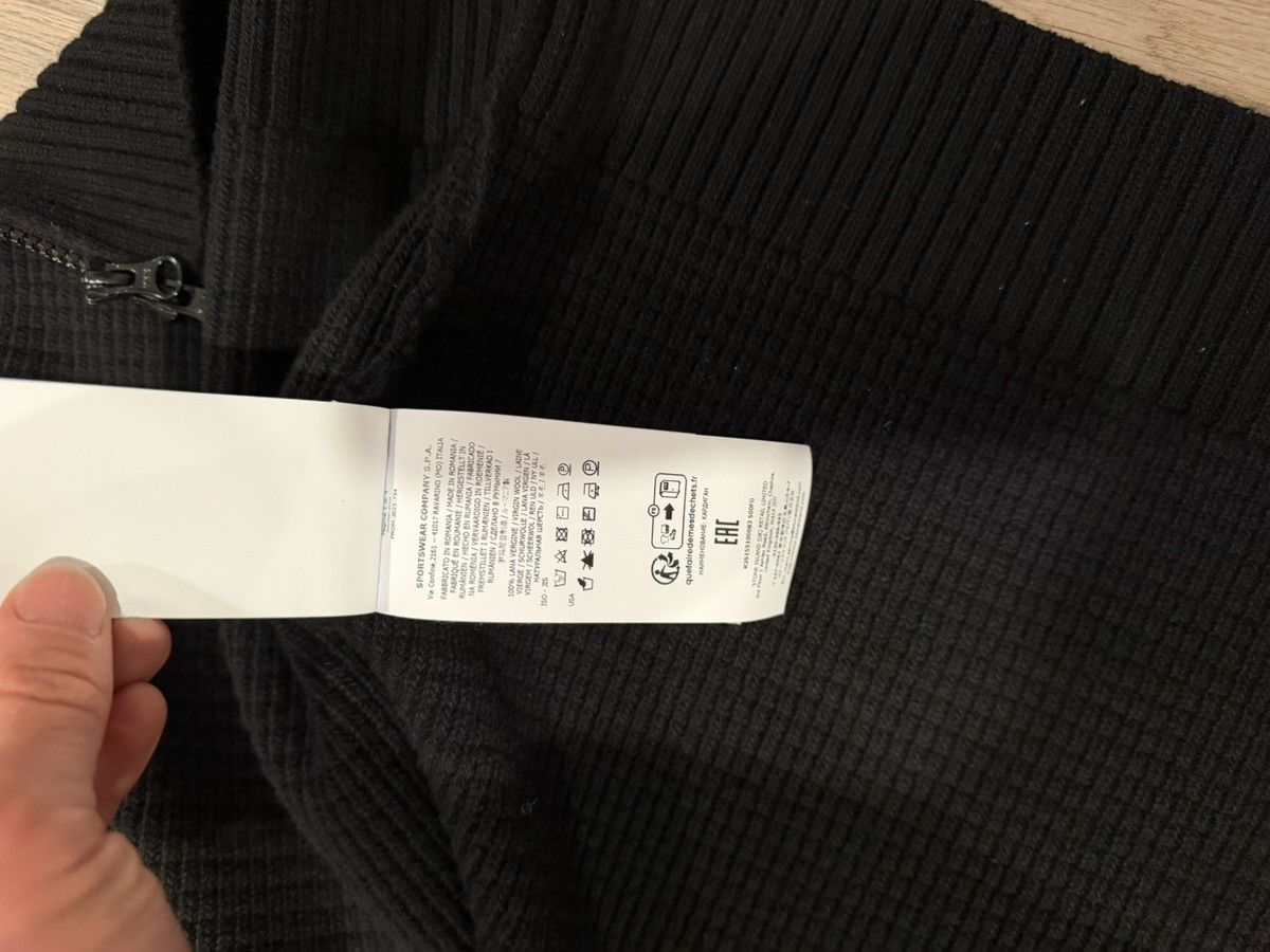 Stone Island Ghost Waffle-Knit Virgin Wool Zip-Up Cardigan Size US M / EU 48-50 / 2 - 7 Thumbnail
