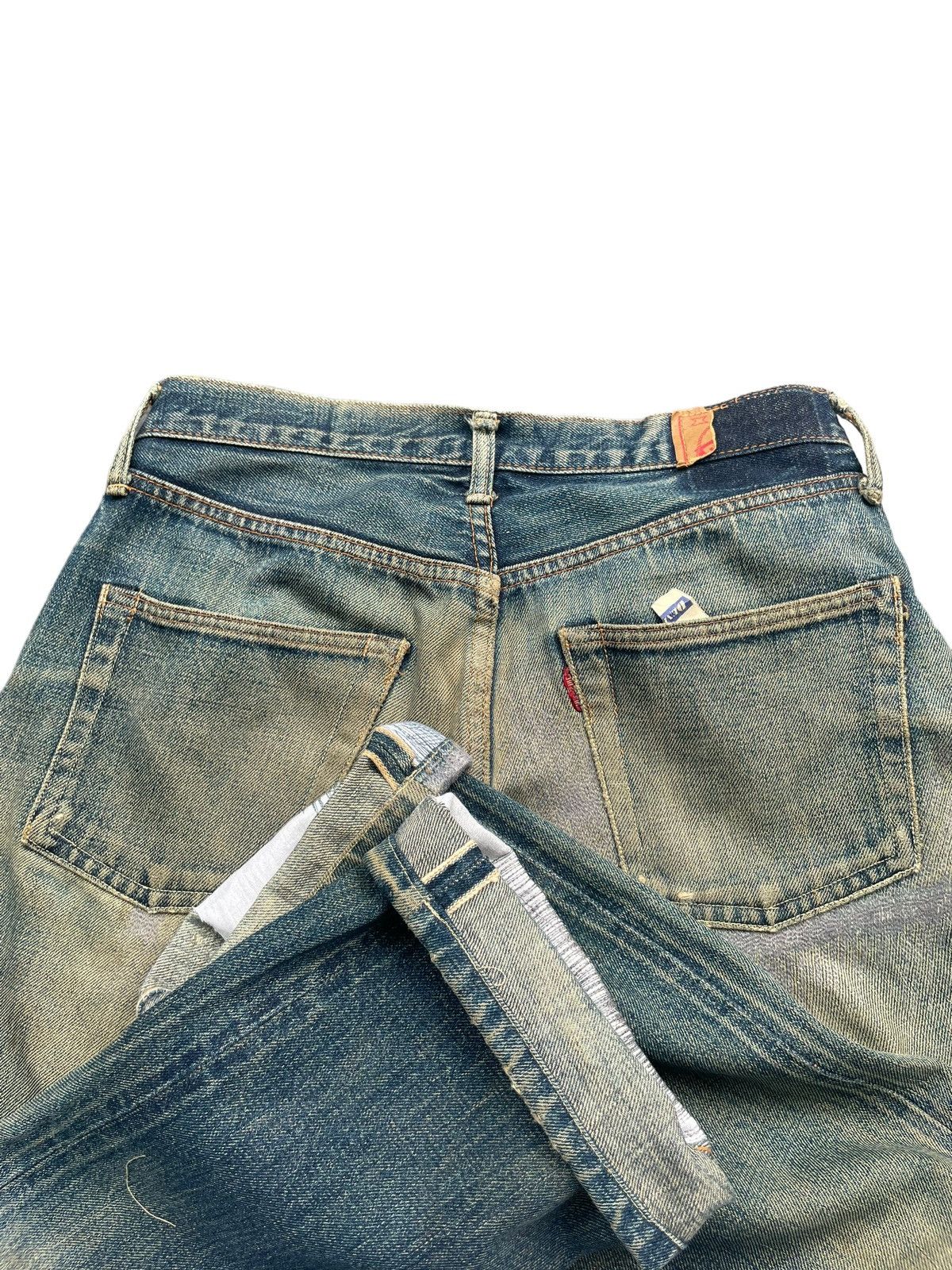 Denime Vintage Denime Selvedge Distresed Denim Size US 30 / EU 46 - 14 Thumbnail