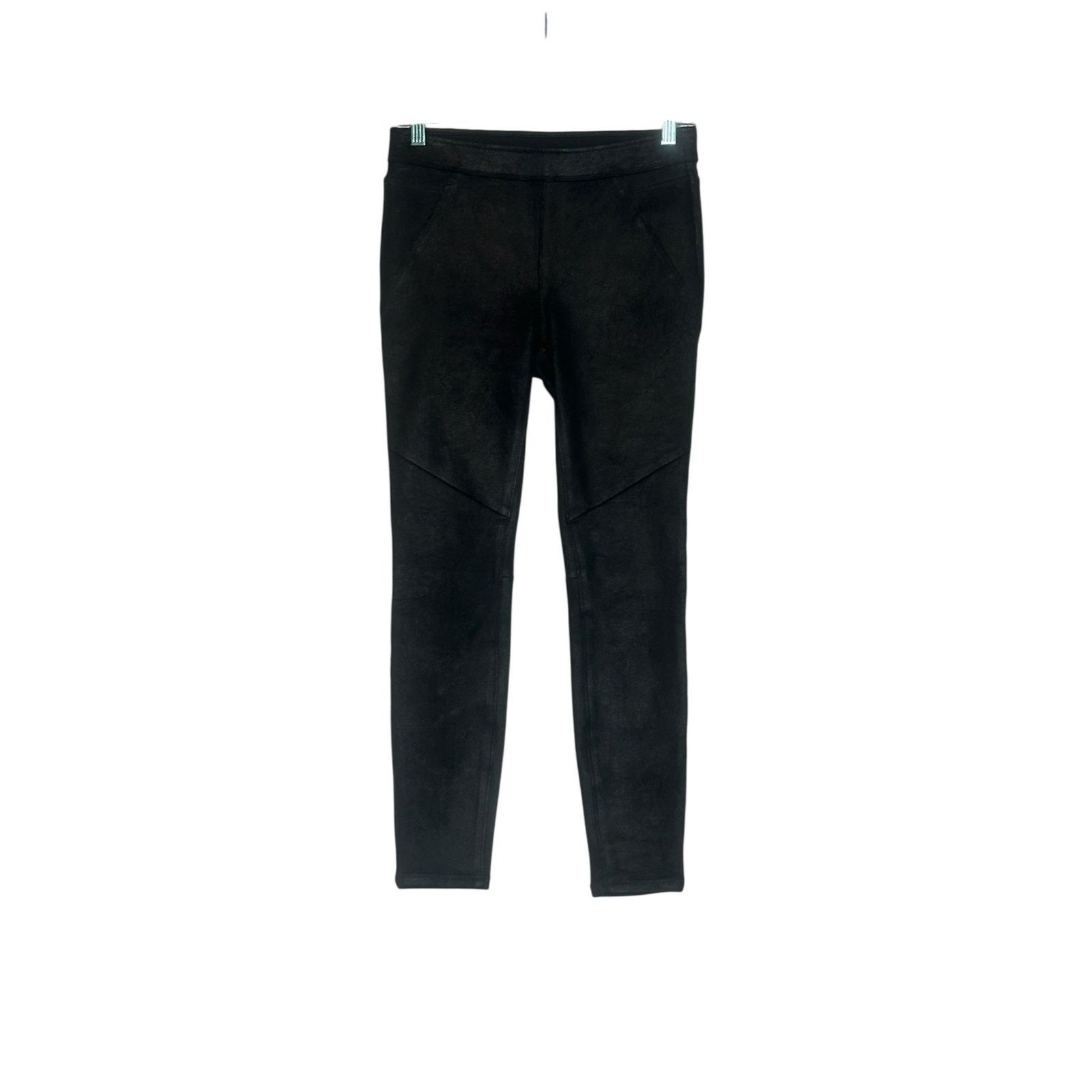 Free People Free People Faux Suede Leather Moto Leggings Pants Size 4 Size 27" / US 4 / IT 40 - 5 Thumbnail