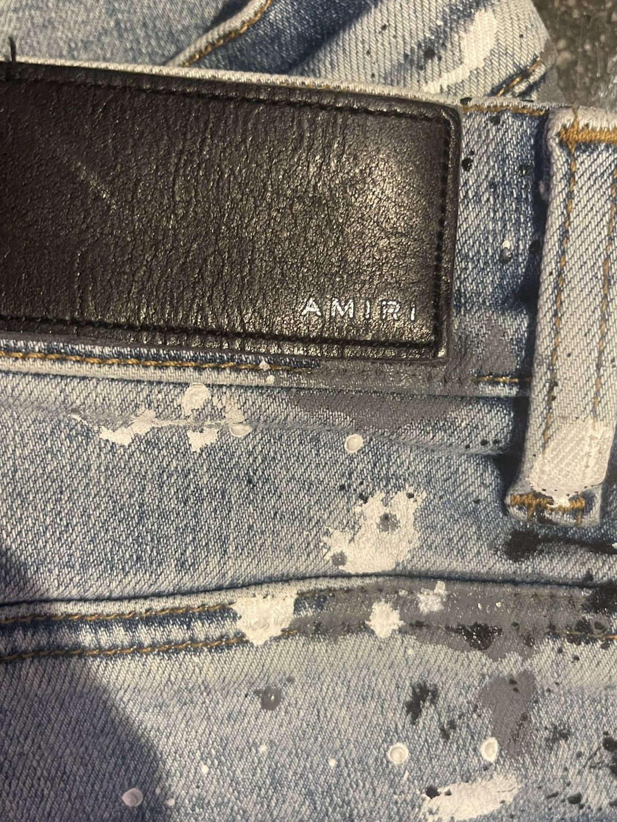 Amiri Amiri MX1 blue painter jeans Size US 29 - 5 Thumbnail