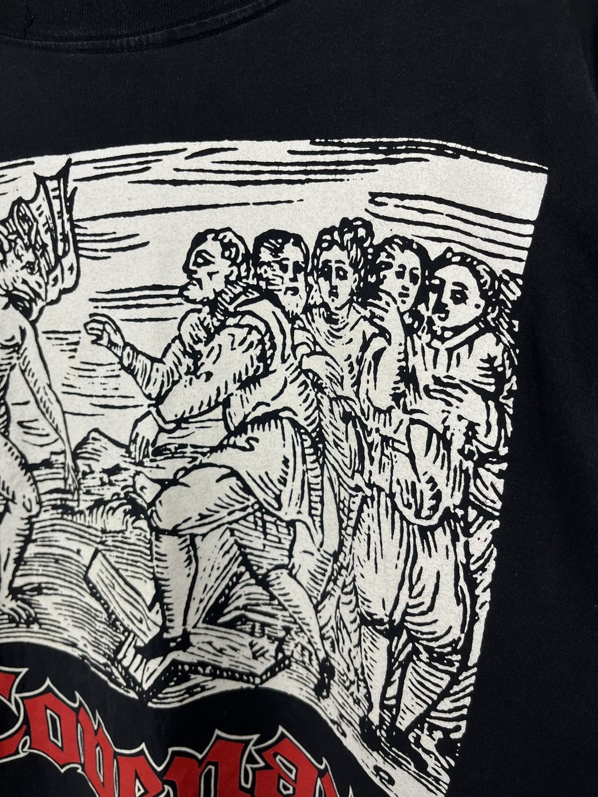 Band Tees × Vintage 90s Morbid Angel Vintage Longsleeve XL Size US XL / EU 56 / 4 - 9 Thumbnail