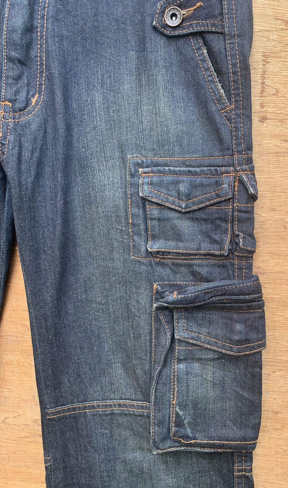Japanese Brand 🔥🔥 abx Multipocket Tactical Denim Pants Size US 33 - 12 Thumbnail
