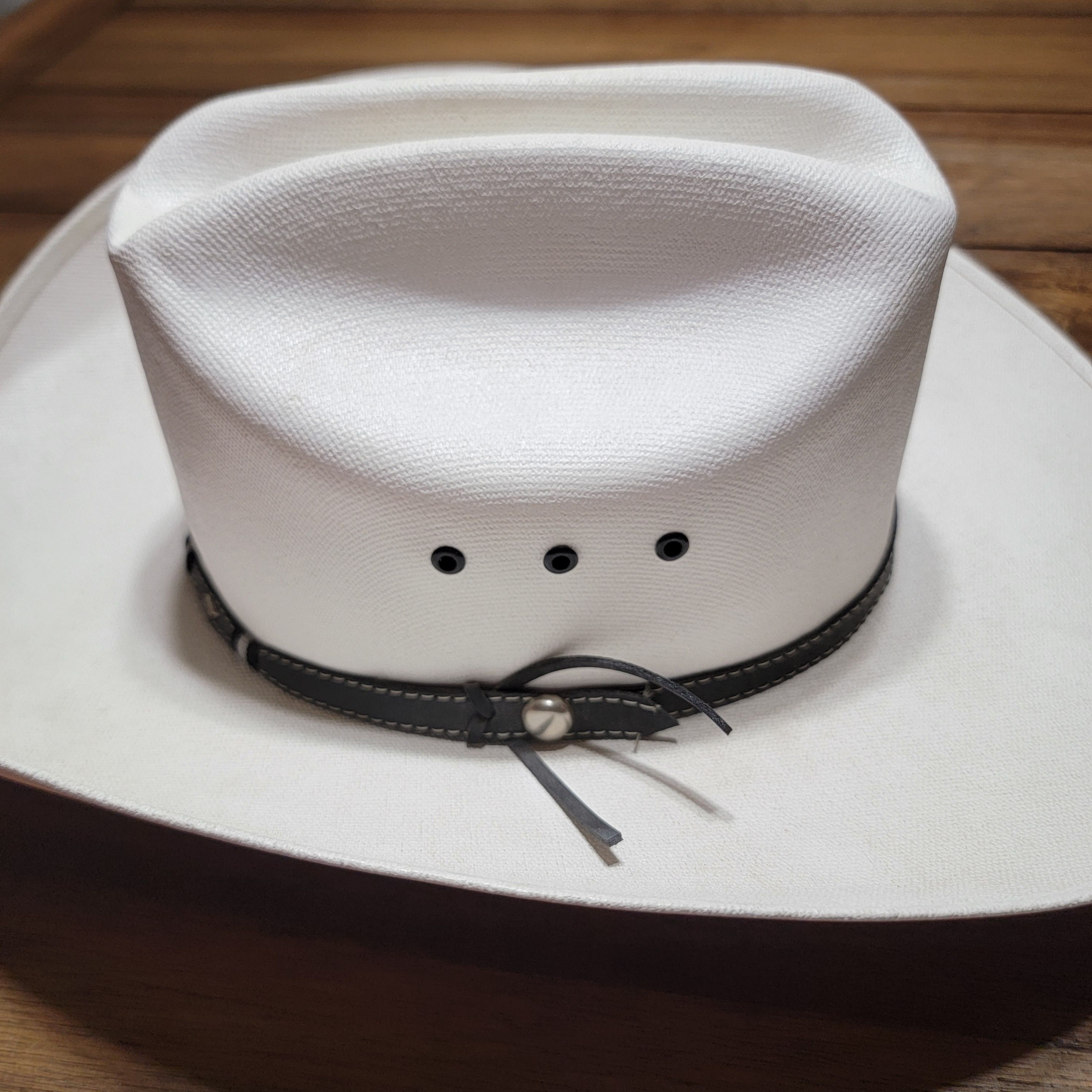 Other Down N Dirty Hat Ivory Canvas Cowboy Hat - Size Large Size ONE SIZE - 1 Thumbnail