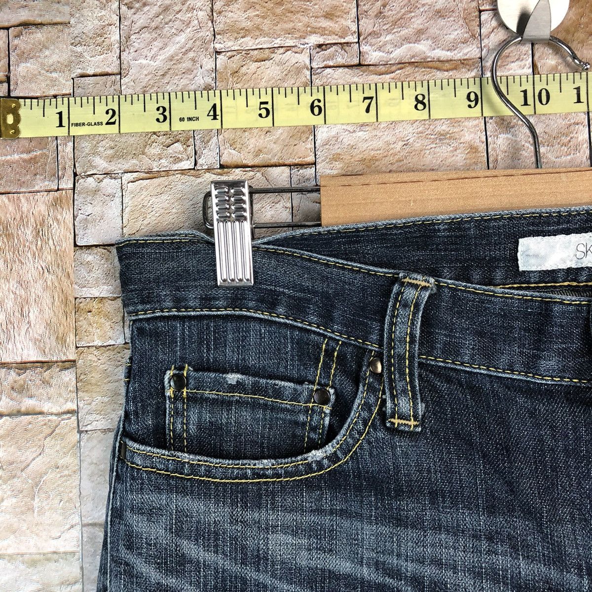 Uniqlo Uniqlo vintage Blue Denim Pants #7581 Size US 33 - 7 Thumbnail