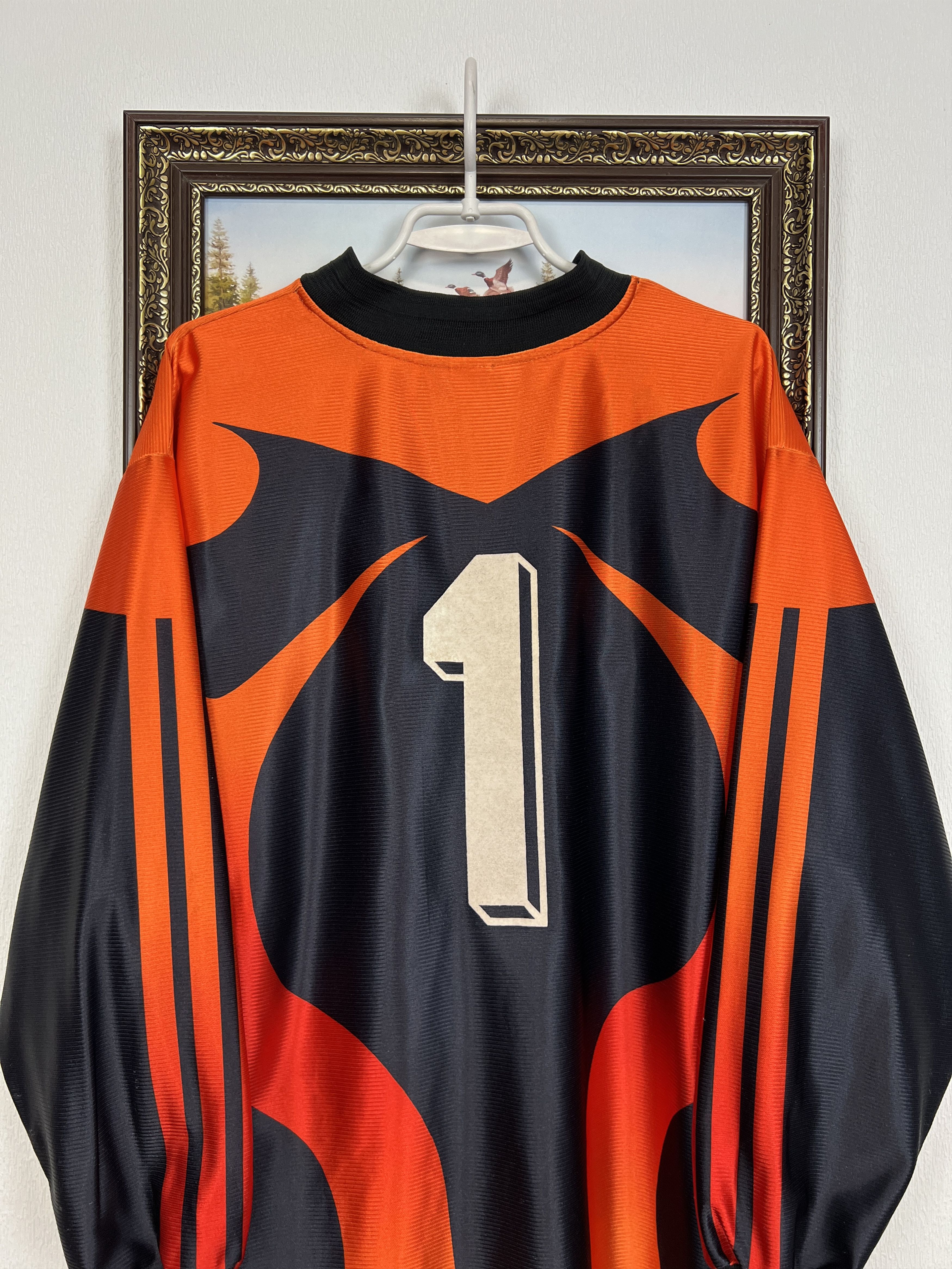 Adidas Vintage Adidas Football Goalkeeper Template Shirt Size US L / EU 52-54 / 3 - 12 Thumbnail