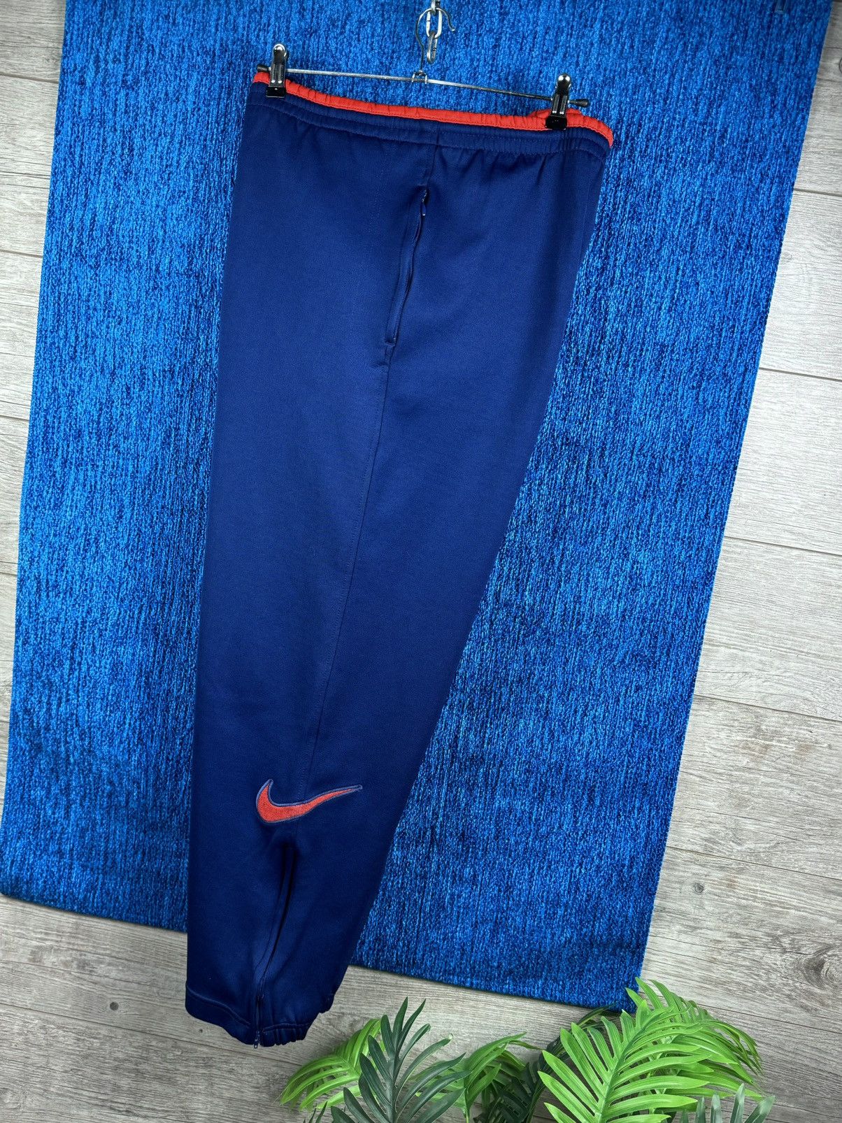 Nike × Vintage NIKE SPORTS PANTS VINTAGE BIG LOGO DRILL Y2K STYLE SIZE XXL Size US 38 / EU 54 - 9 Thumbnail