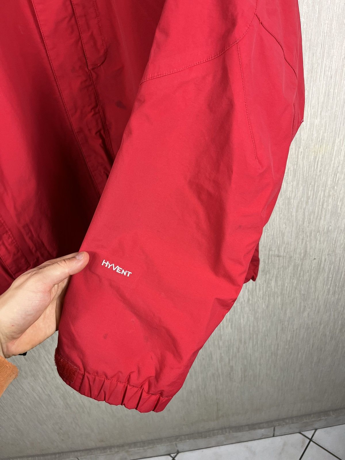 The North Face × Vintage Vintage The North Face HyVent tnf y2k light nylon jacket Size US L / EU 52-54 / 3 - 11 Thumbnail