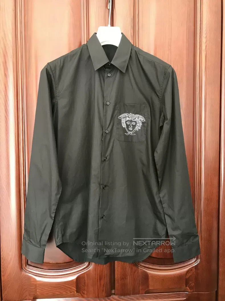 Versace Versace Main line shirt Size US XXL / EU 58 / 5 - 1 Thumbnail