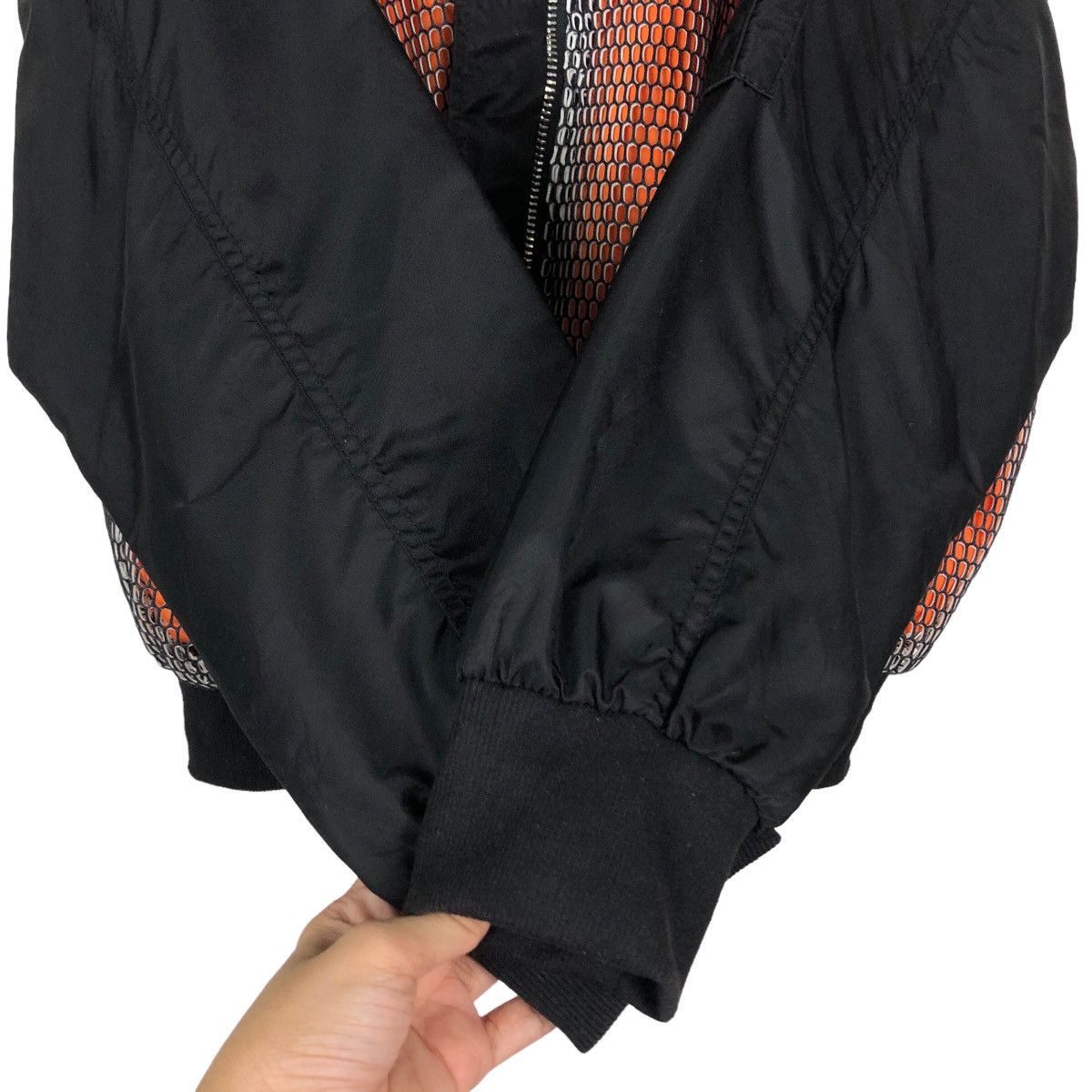 Hysteric Glamour 🔥Vintage Bomber Jacket Rare Net Punk Style MH Japan Size US L / EU 52-54 / 3 - 15 Thumbnail