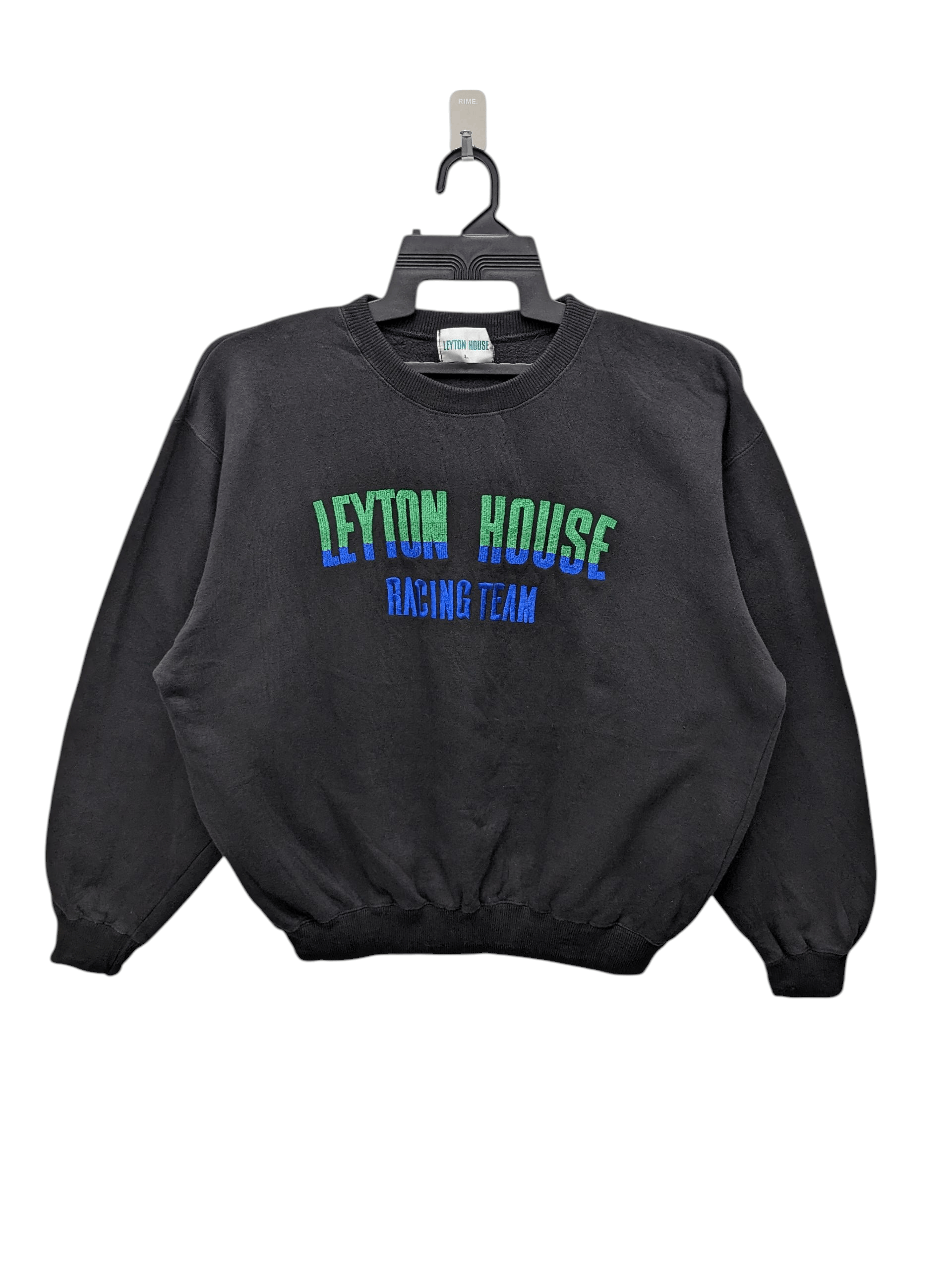 Formula 1 Vintage Leyton House Racing Team Black Crewneck Sweatshirt Size US L / EU 52-54 / 3 - 1 Thumbnail