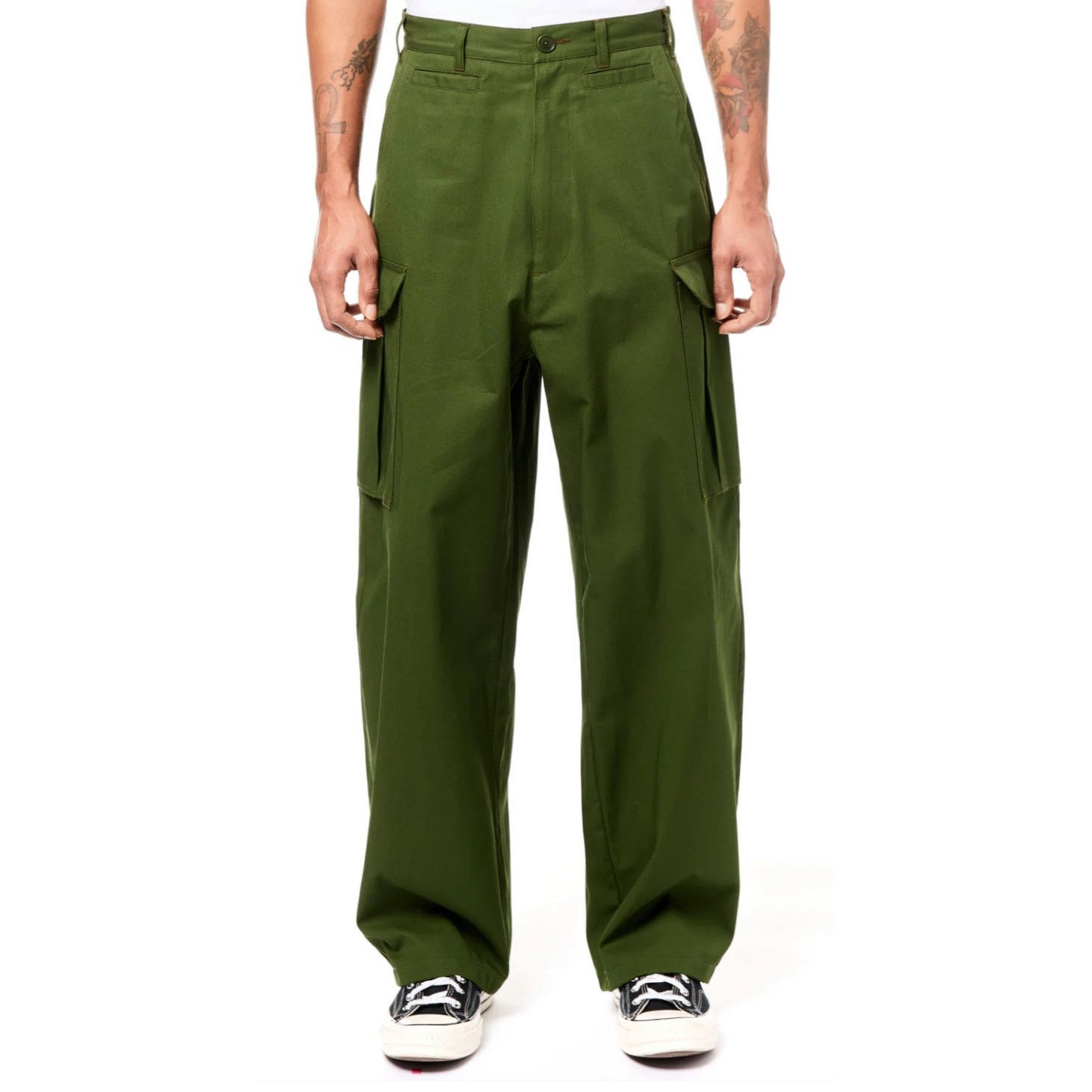 Sky High Farm Workwear Sky High Farm - CARGO PANTS / Green / L / NWT Size US 36 / EU 52 - 2 Thumbnail