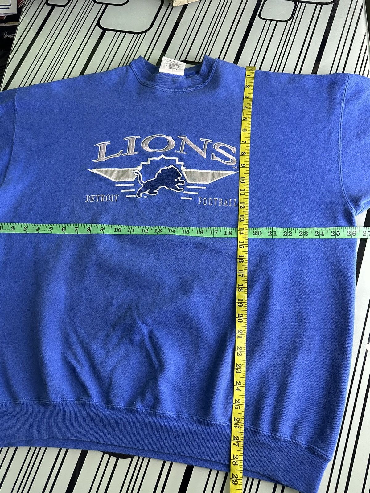 Logo Athletic × Vintage Vintage Lions Detroit Football LA Logo Athletic Sweatshirt Size US XL / EU 56 / 4 - 9 Thumbnail