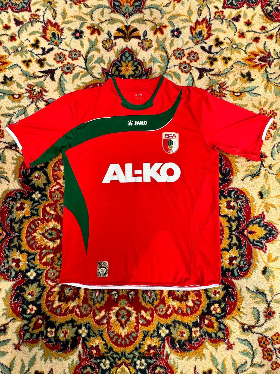 HOSOGAI FC AUGSBURG JAKO SIZE M / L FOOTBALL SHIRT