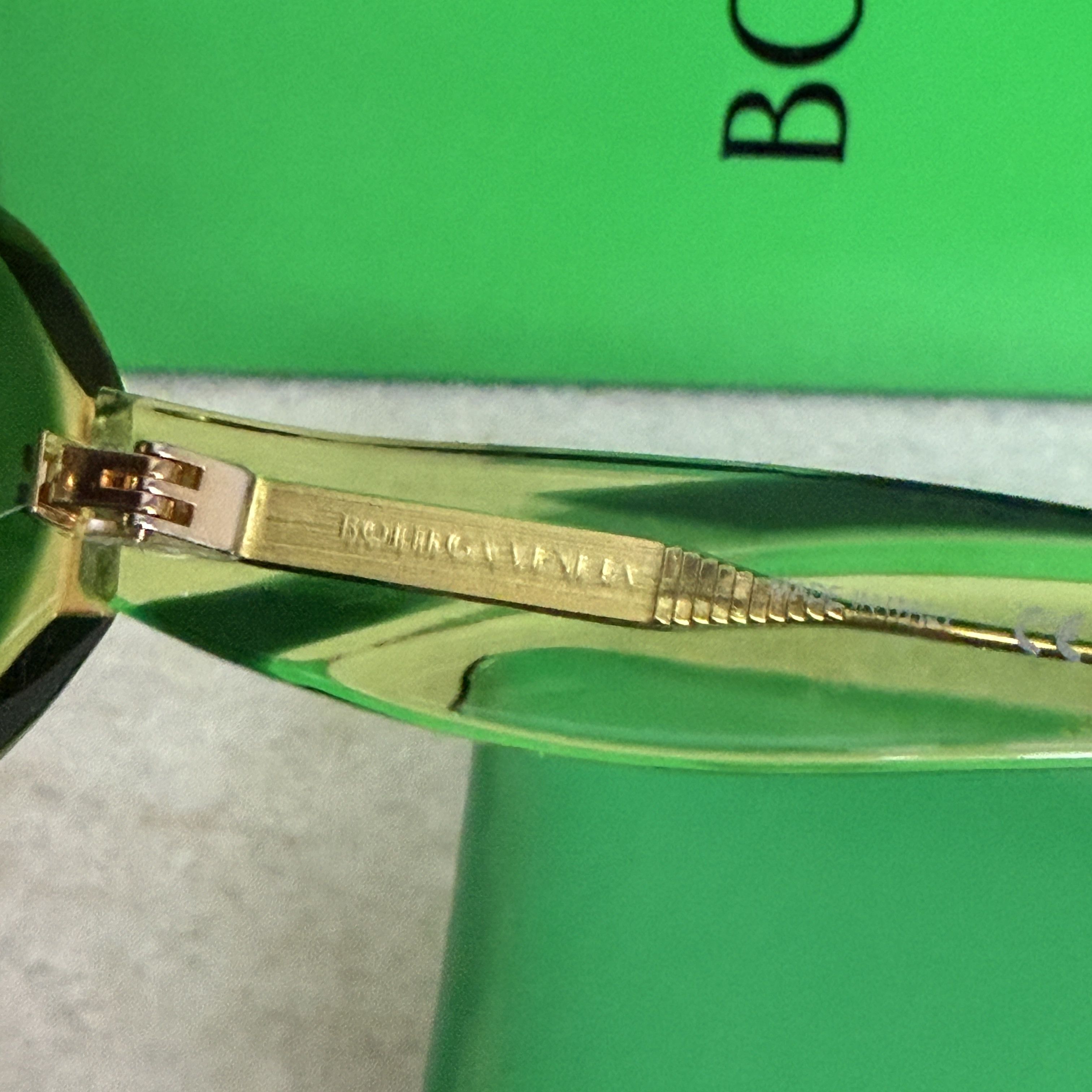 Bottega Veneta BOTTEGA VENETA Women's Green Cat Eye Sunglasses 703244 Size ONE SIZE - 9 Thumbnail