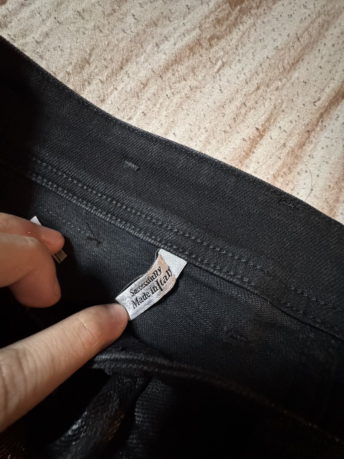 Diesel Diesel Black Jeans 2% Spandex Size US 29 - 4 Thumbnail