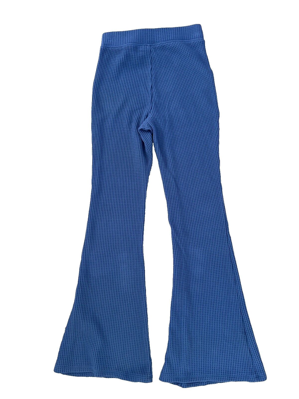 Other Aerie Waffle Knit Flare Pants Blue ( XS ) Size 24" / US 00 / IT 34 - 5 Thumbnail